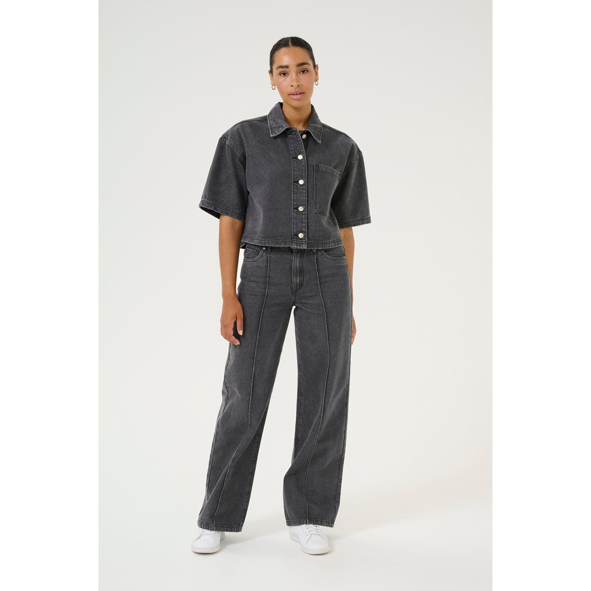 Jeans Regular fit Medium Grey Denim grey