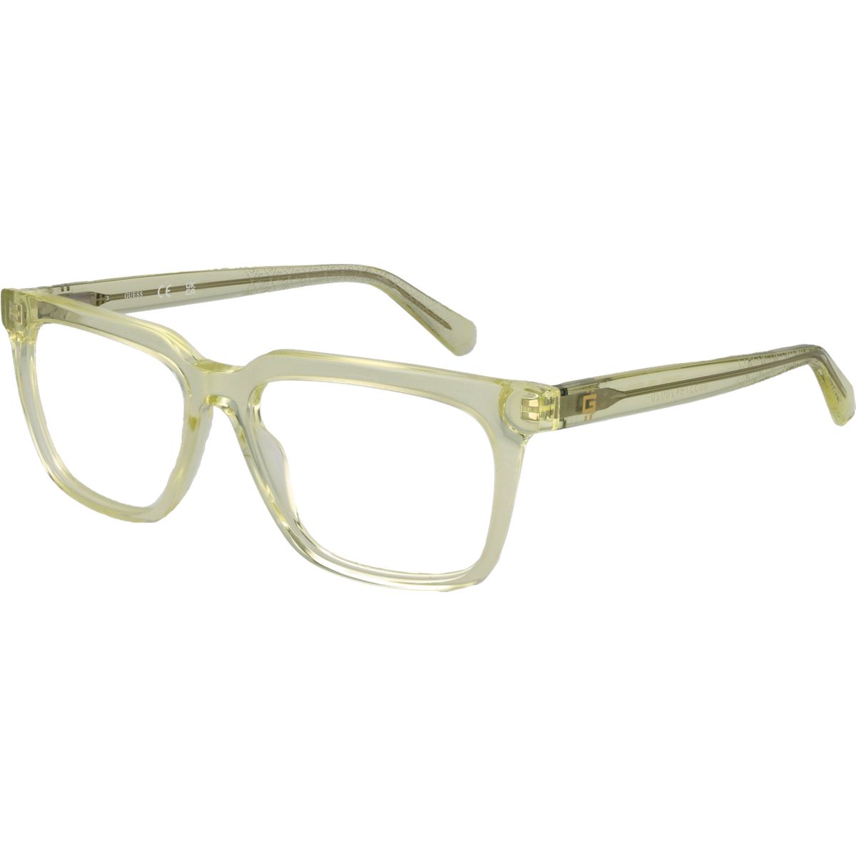 Rechteckige Acetat-Vollrandbrille