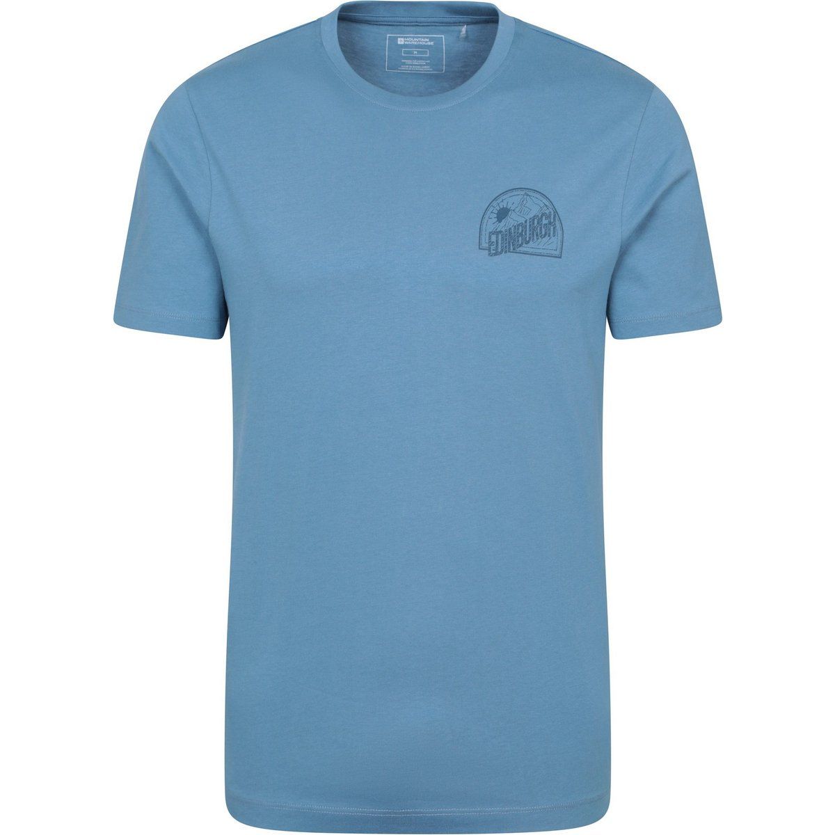 Mountain Warehouse - "Edinburgh" T-Shirt für Herren kurzärmlig (Blau)