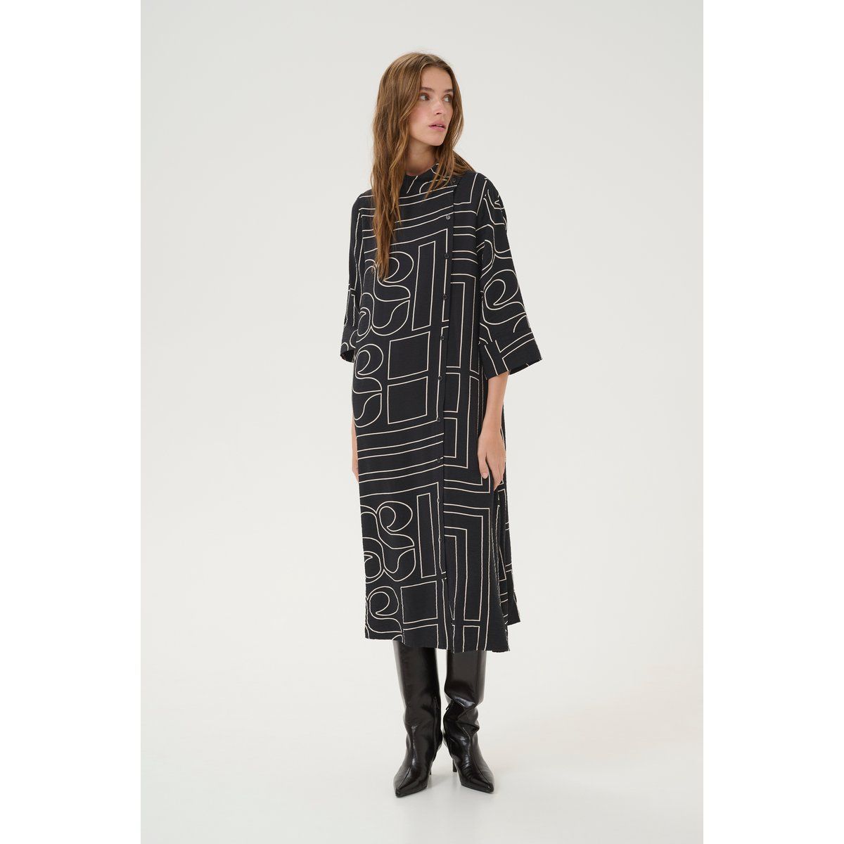 Kleid Loose fit black