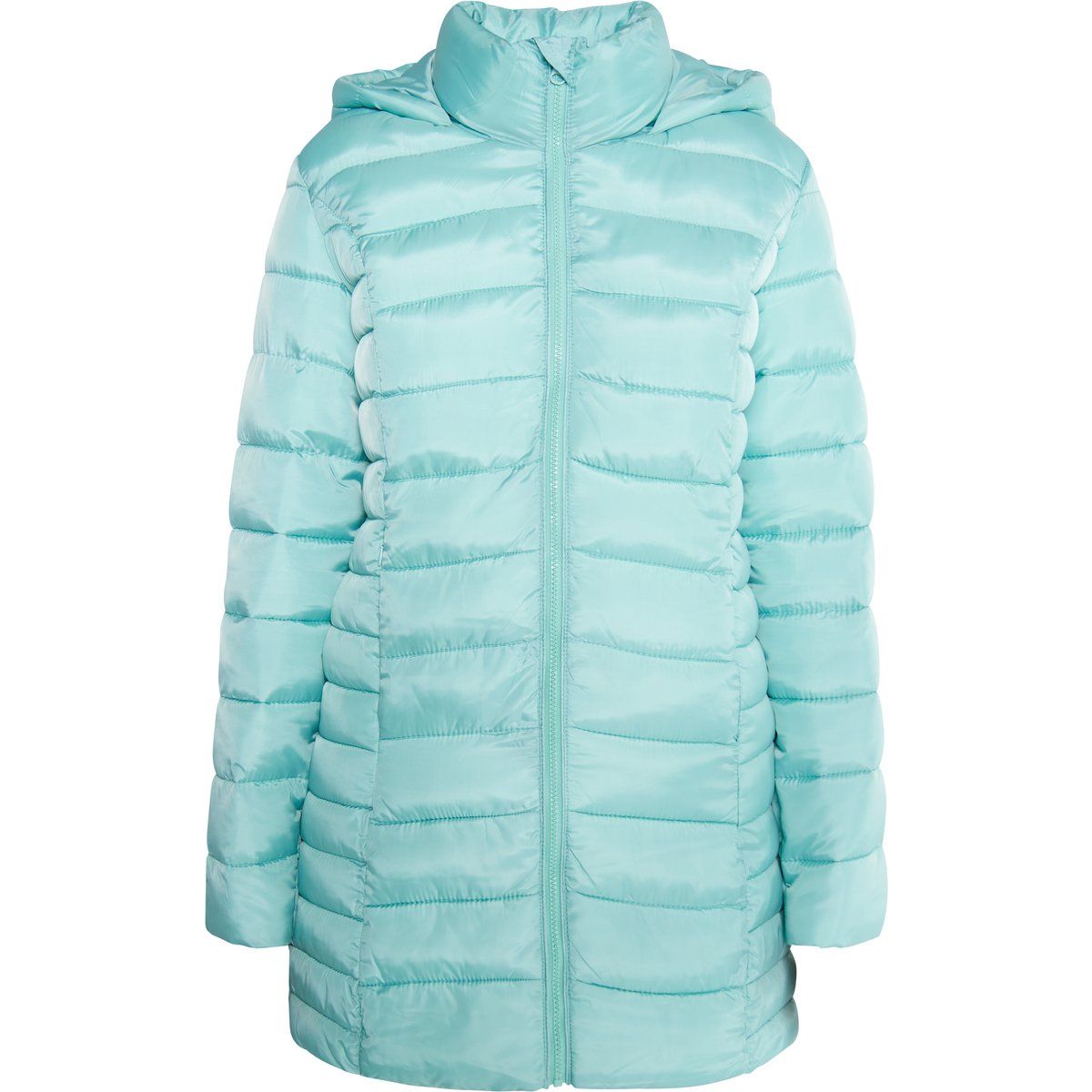 Gesteppte leichte Steppjacke mit Kapuze