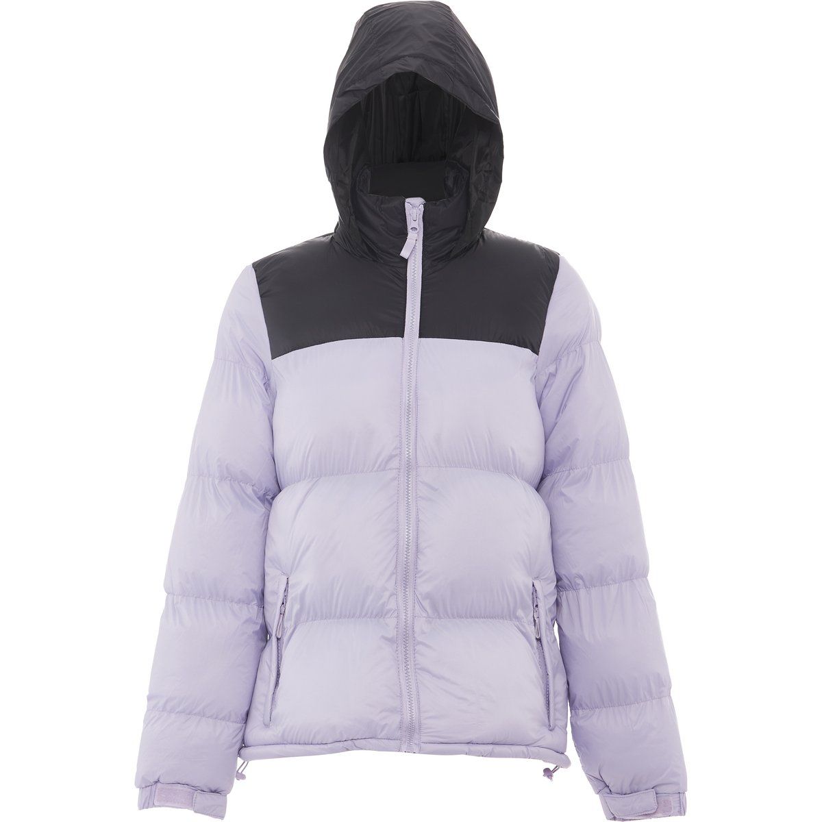 Wattierte Steppjacke mit Farbblock