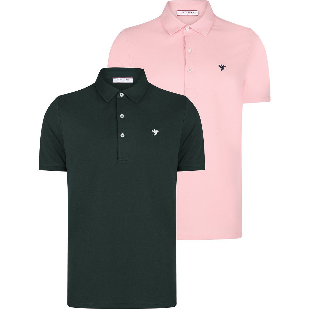 Klassisch geschnittenes Kurzarm-Poloshirt
