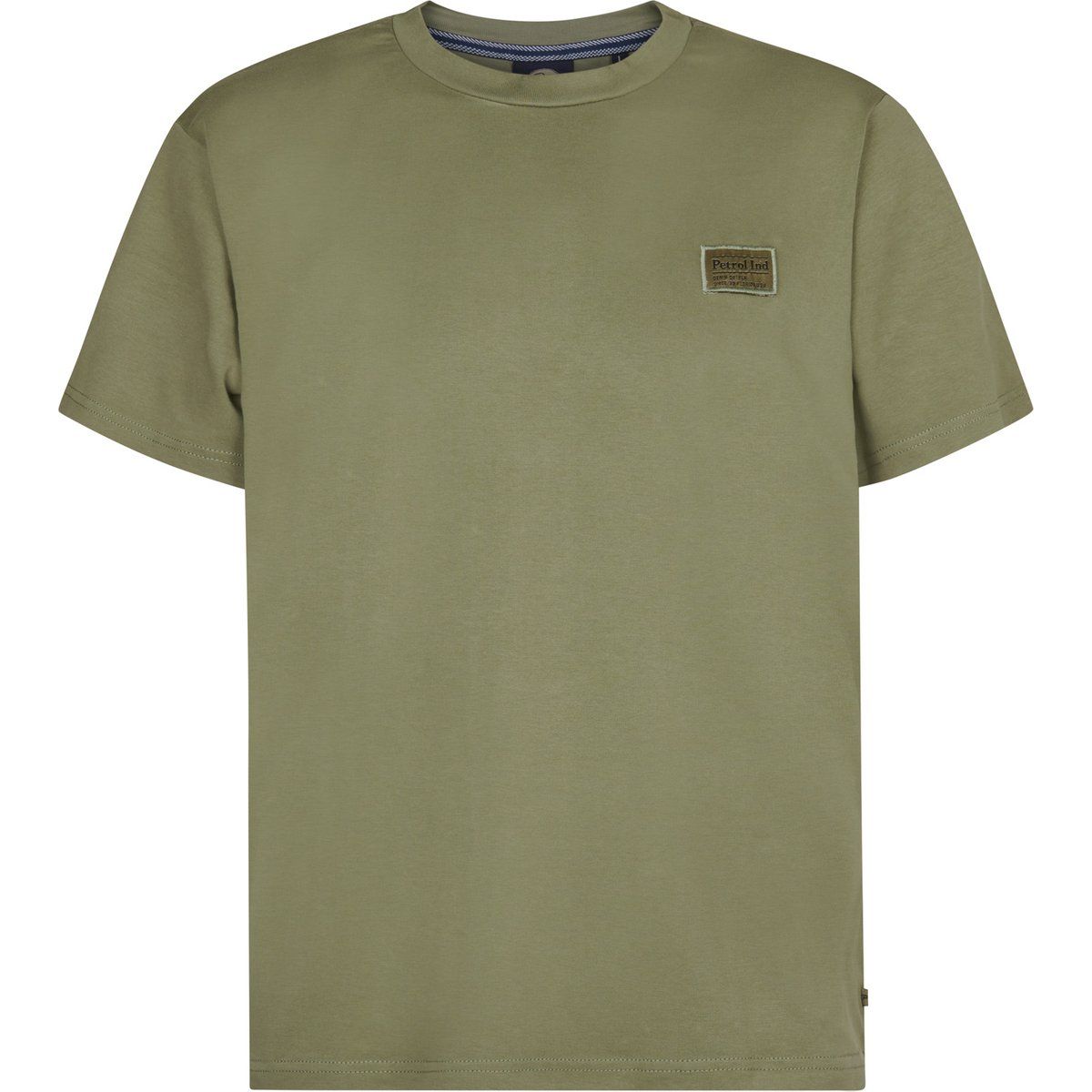 Herren T-Shirt mit Logo aus schwerem Jersey