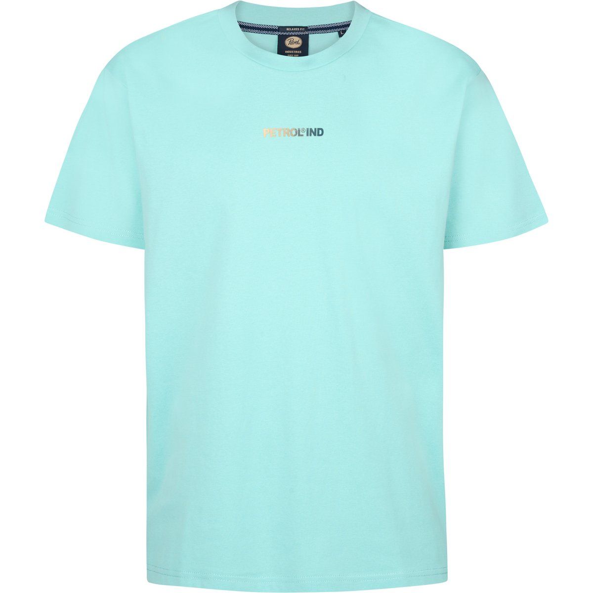 T-Shirt mit Logo-Print, lockere Passform