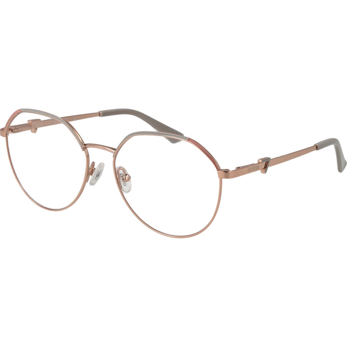 Runde Metallrahmen-Brille