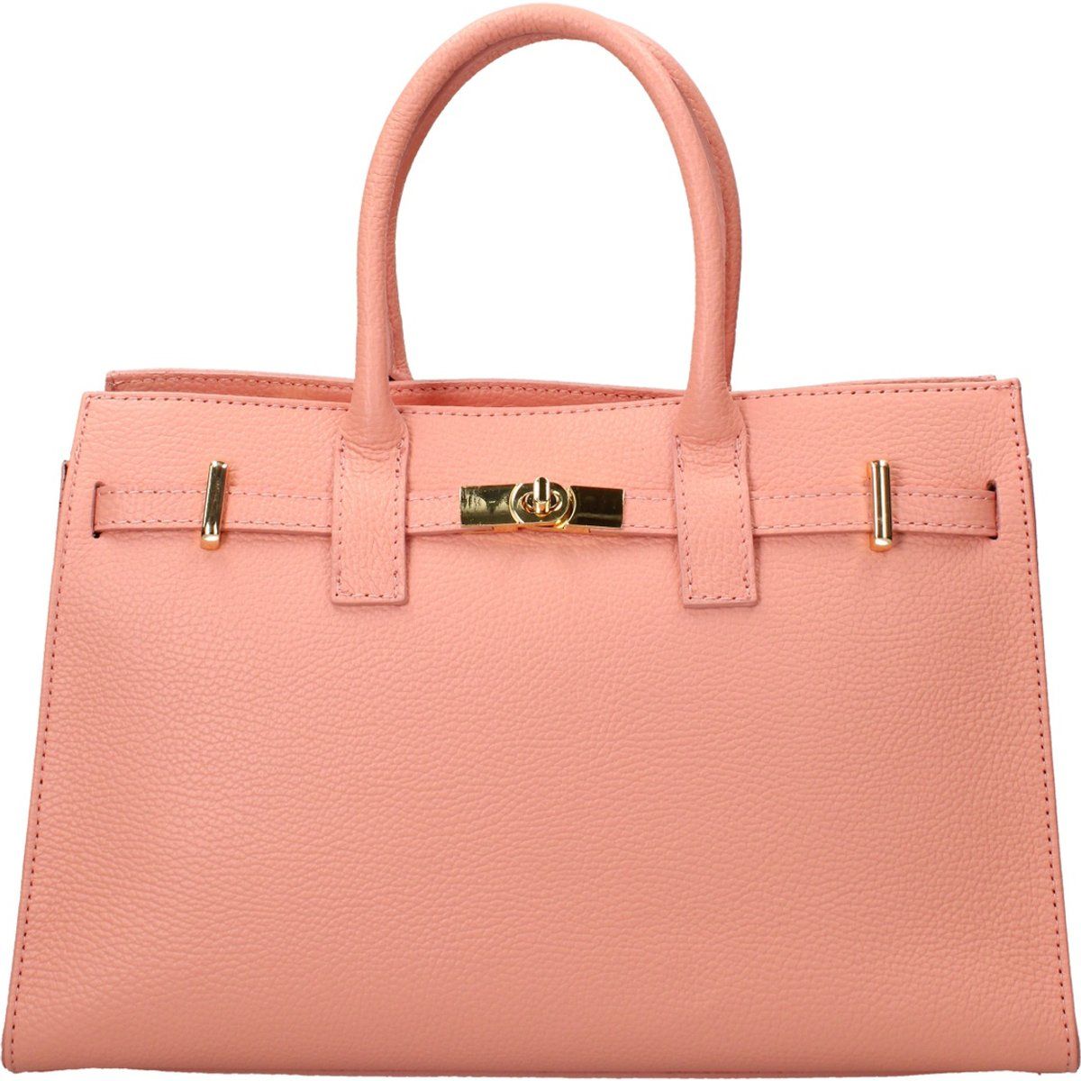 Elegante Ledertasche mit Henkel