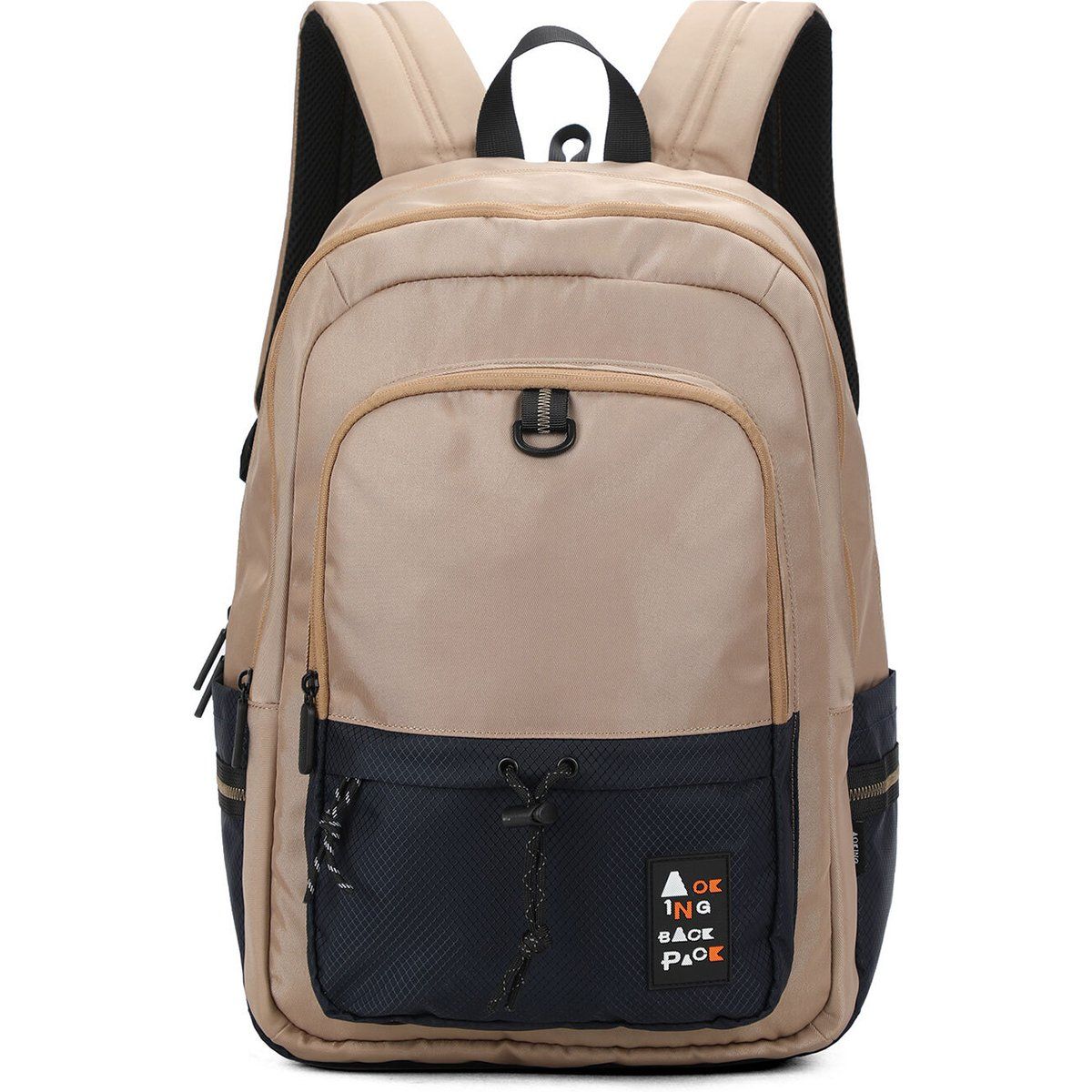 Unisex Alltagsrucksack mit Taschen