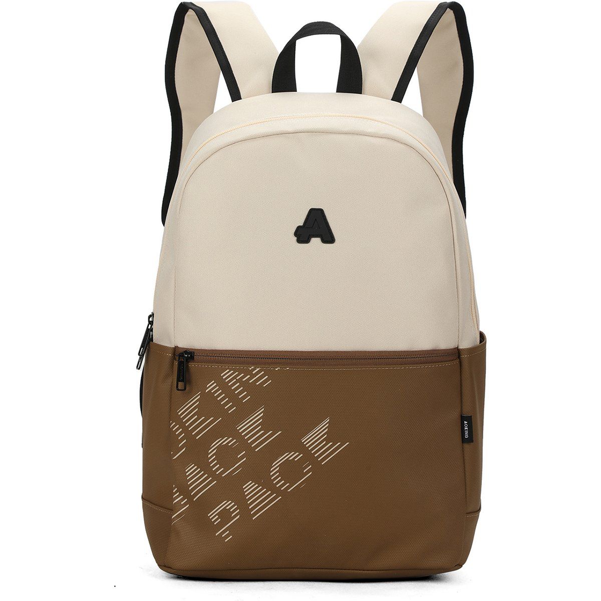 Unisex Zweifarbiger Freizeitrucksack