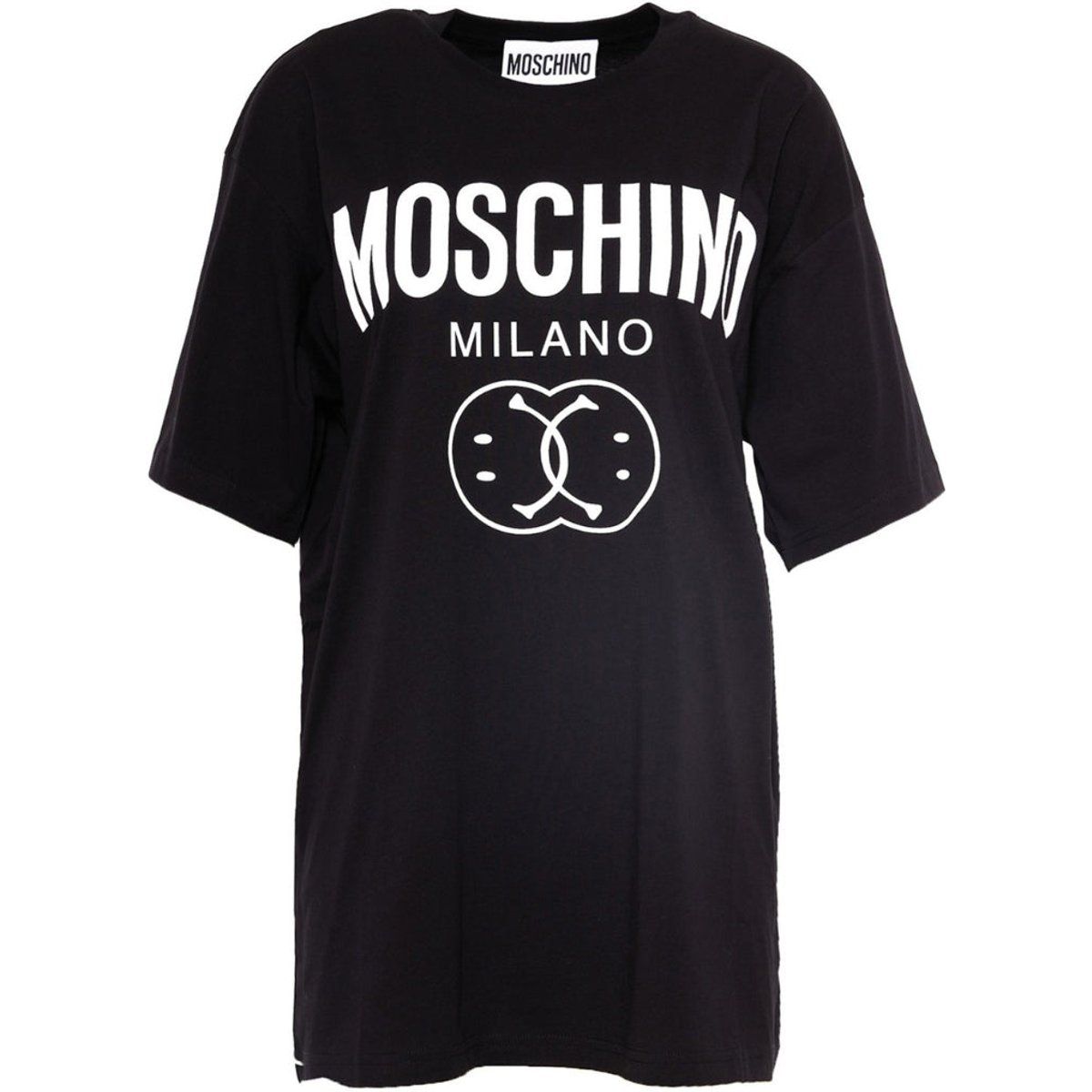 Übergroßes T-Shirt-Kleid mit Grafikprint