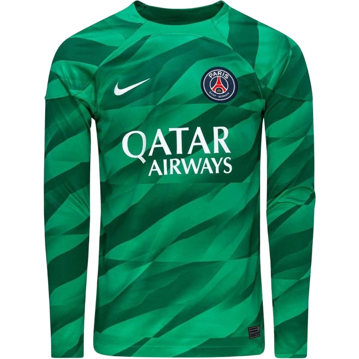 PSG Grünes Langarm-Trikot