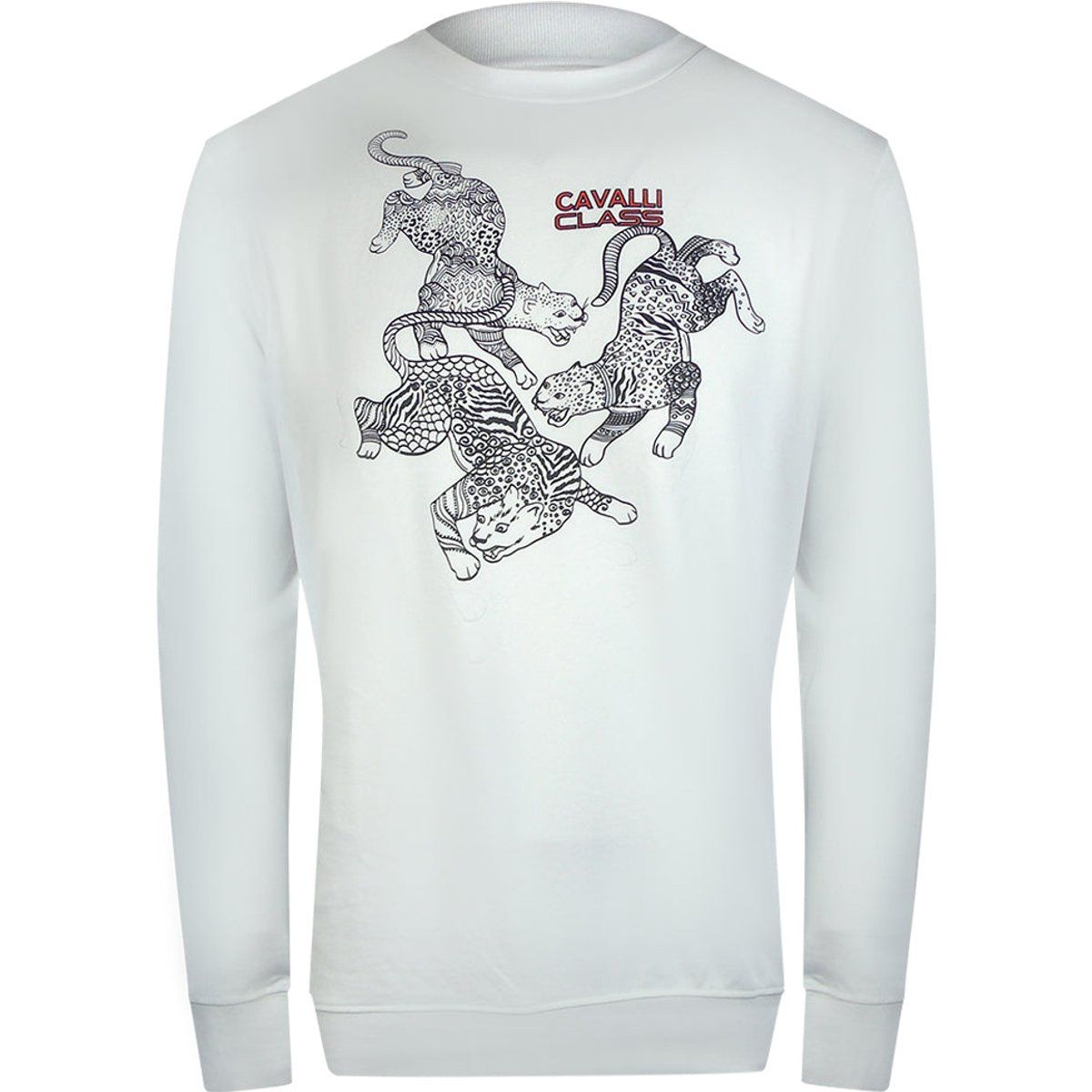 Sweatshirt mit Grafikprint und Rundhalsausschnitt