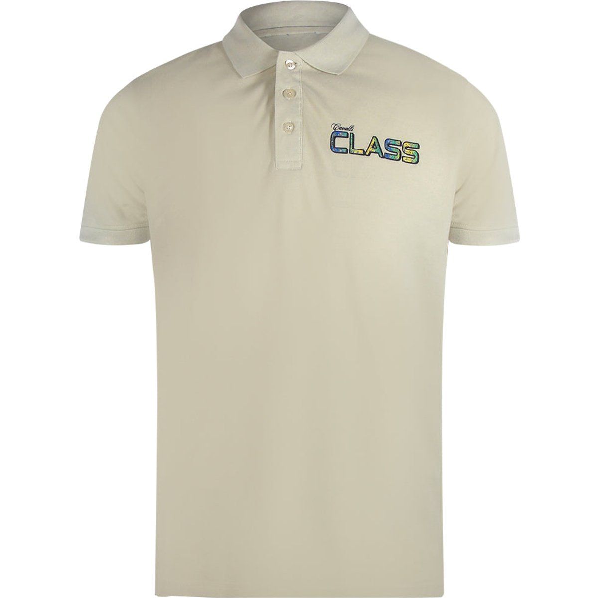 Klassisch geschnittenes Poloshirt mit Blumenlogo