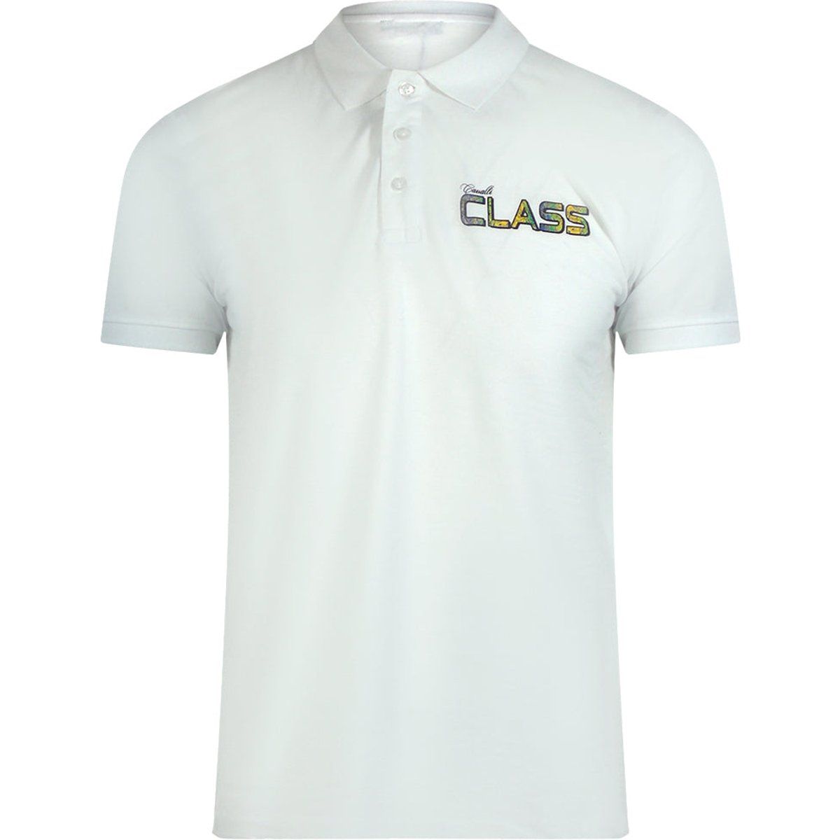 Herren Kurzarm Logo Poloshirt