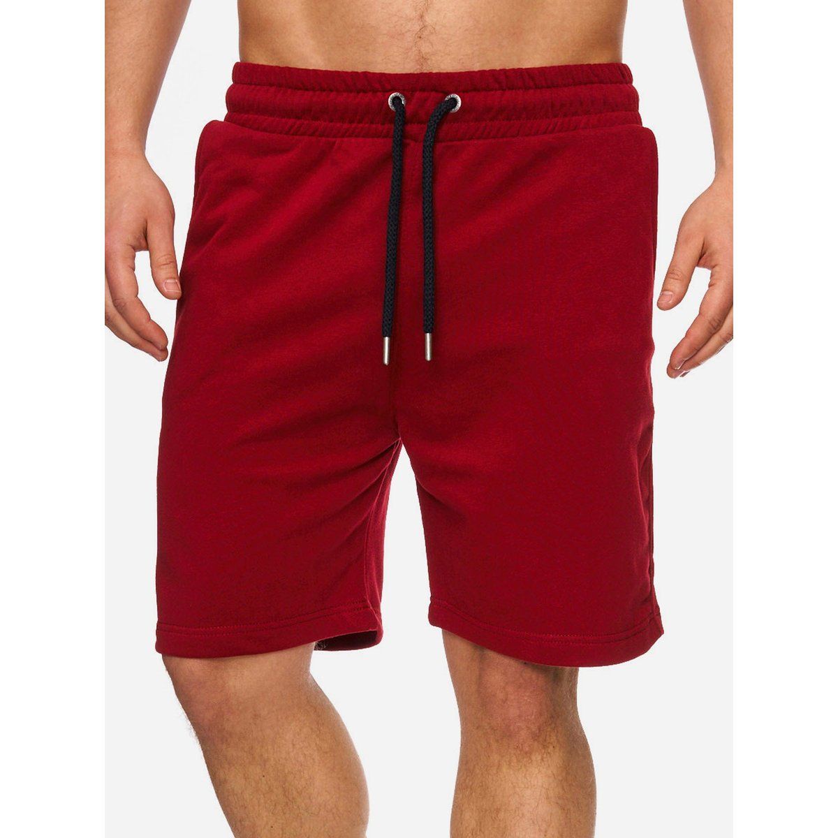 Lässige Herren-Sweatshorts mit Kordelzug