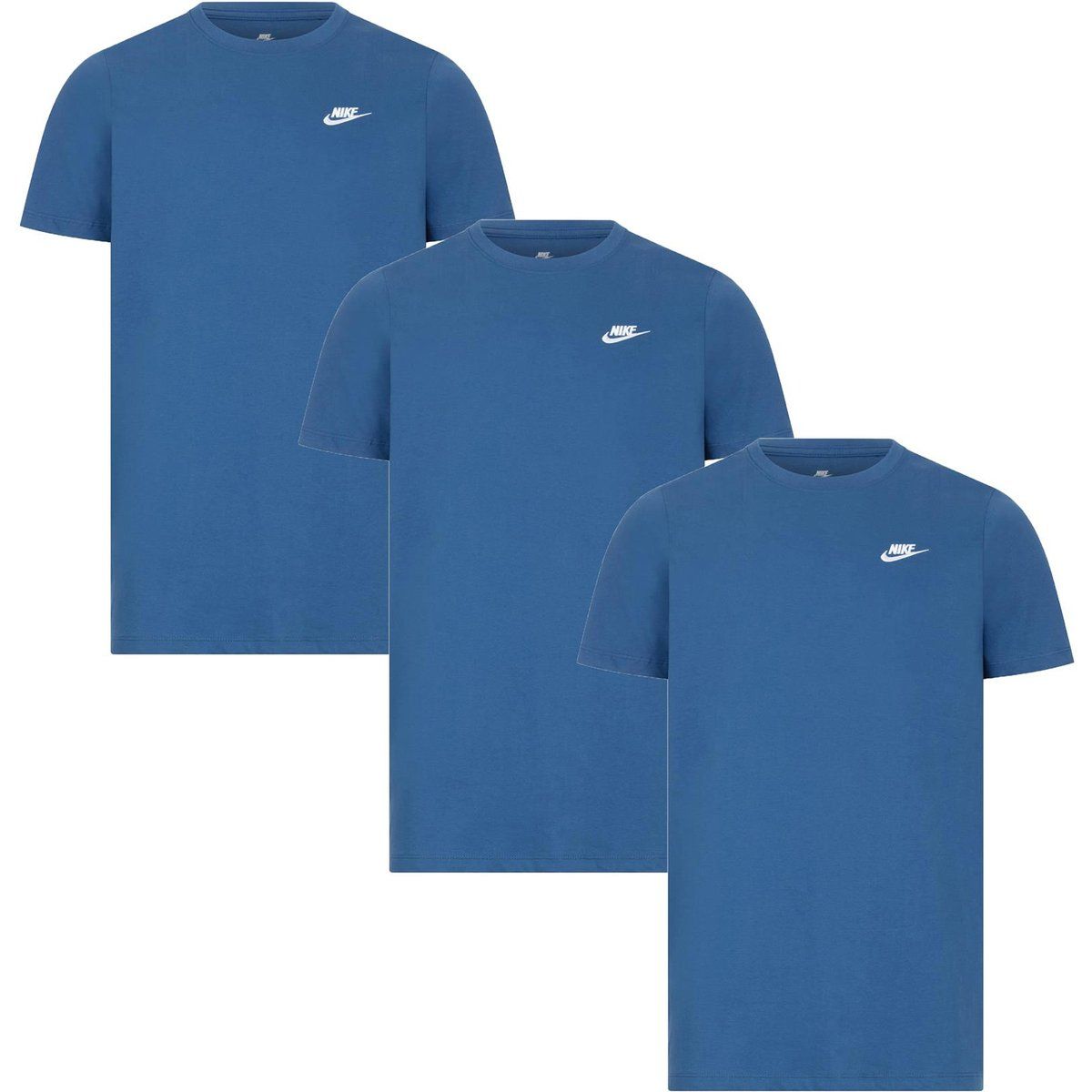 Klassisches Kurzarm T-Shirt 3er-Pack