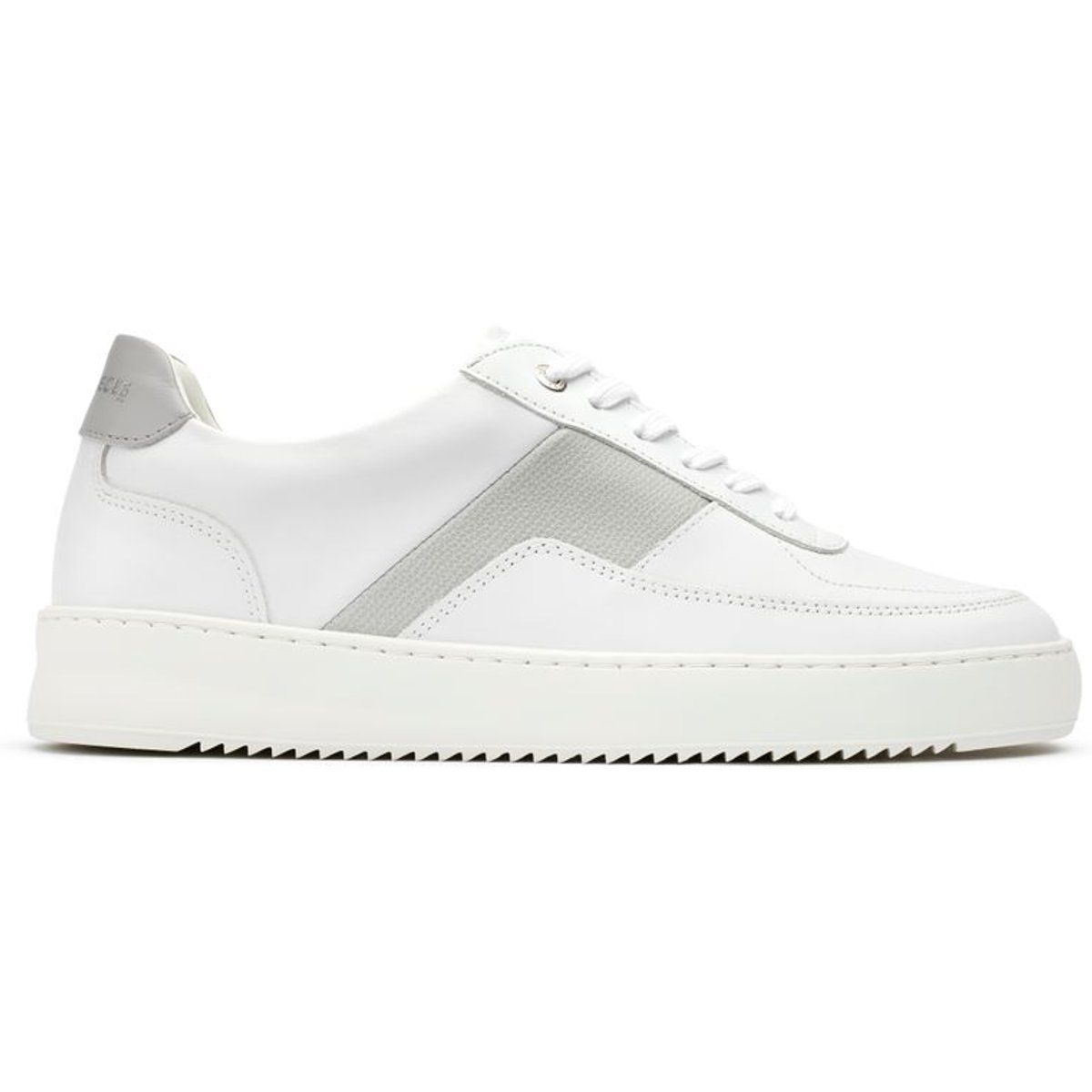 Low-Top Court Sneakers aus Leder