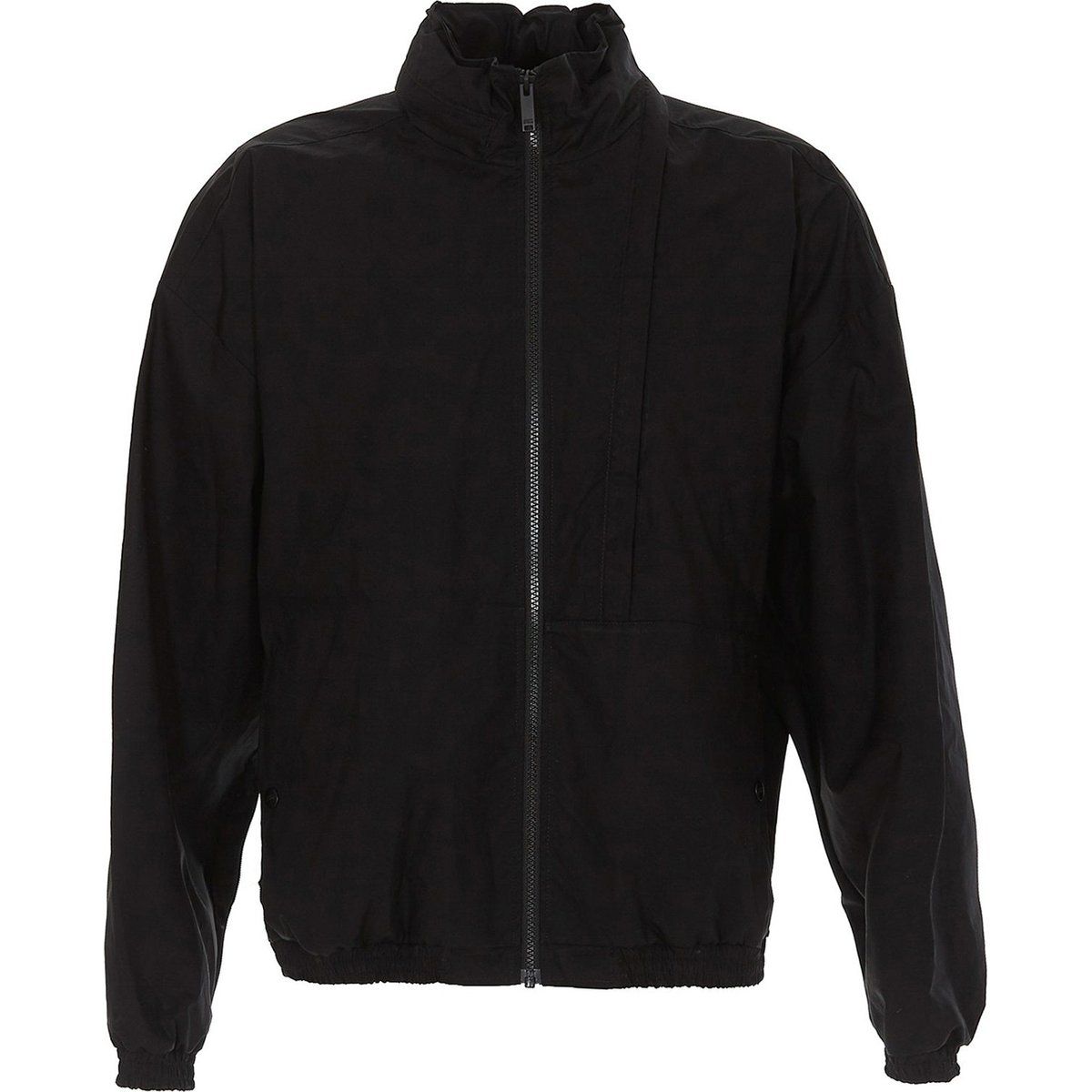 Moderne Jacke mit Reißverschluss aus Baumwollmischung