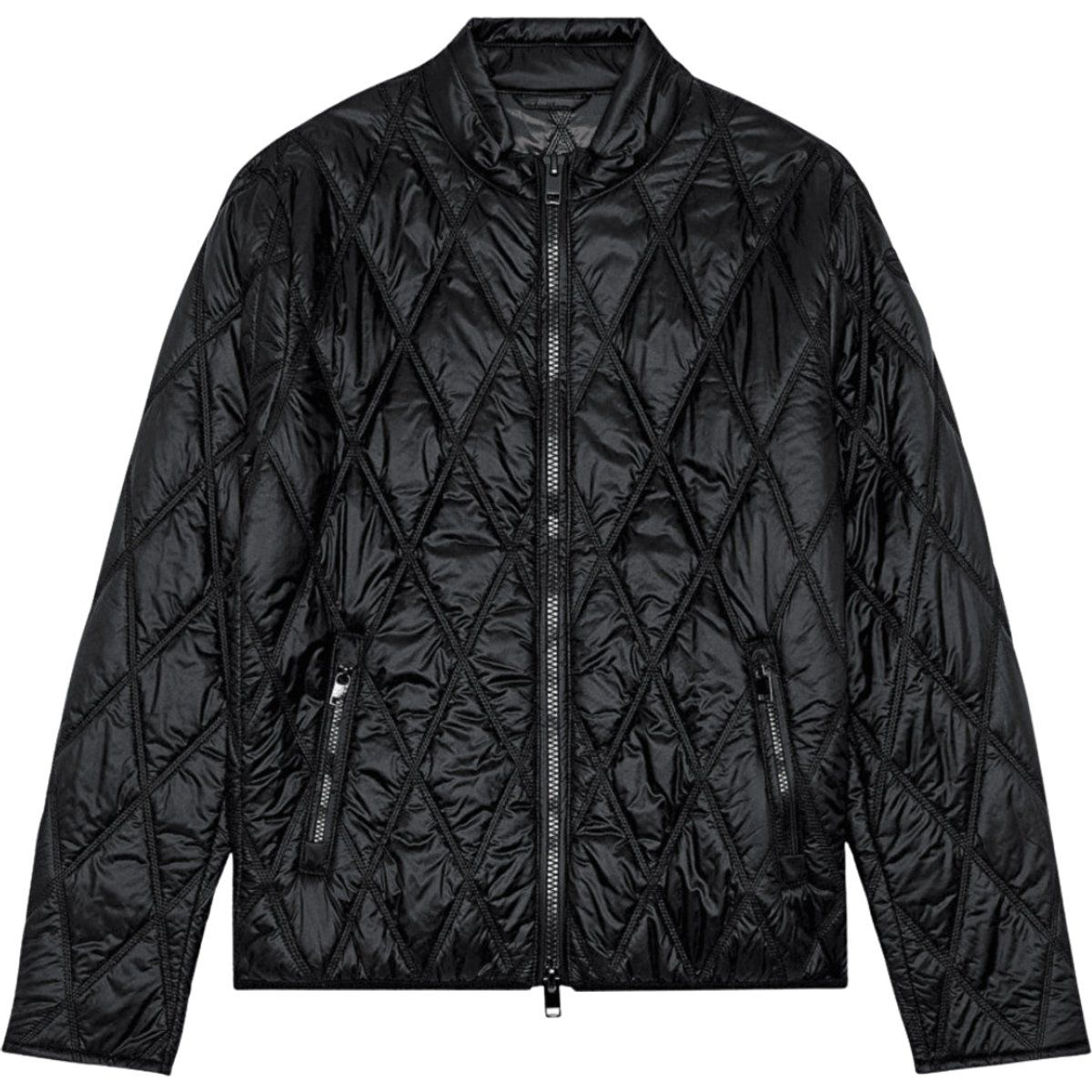 Leichte Steppjacke mit Diamantmuster