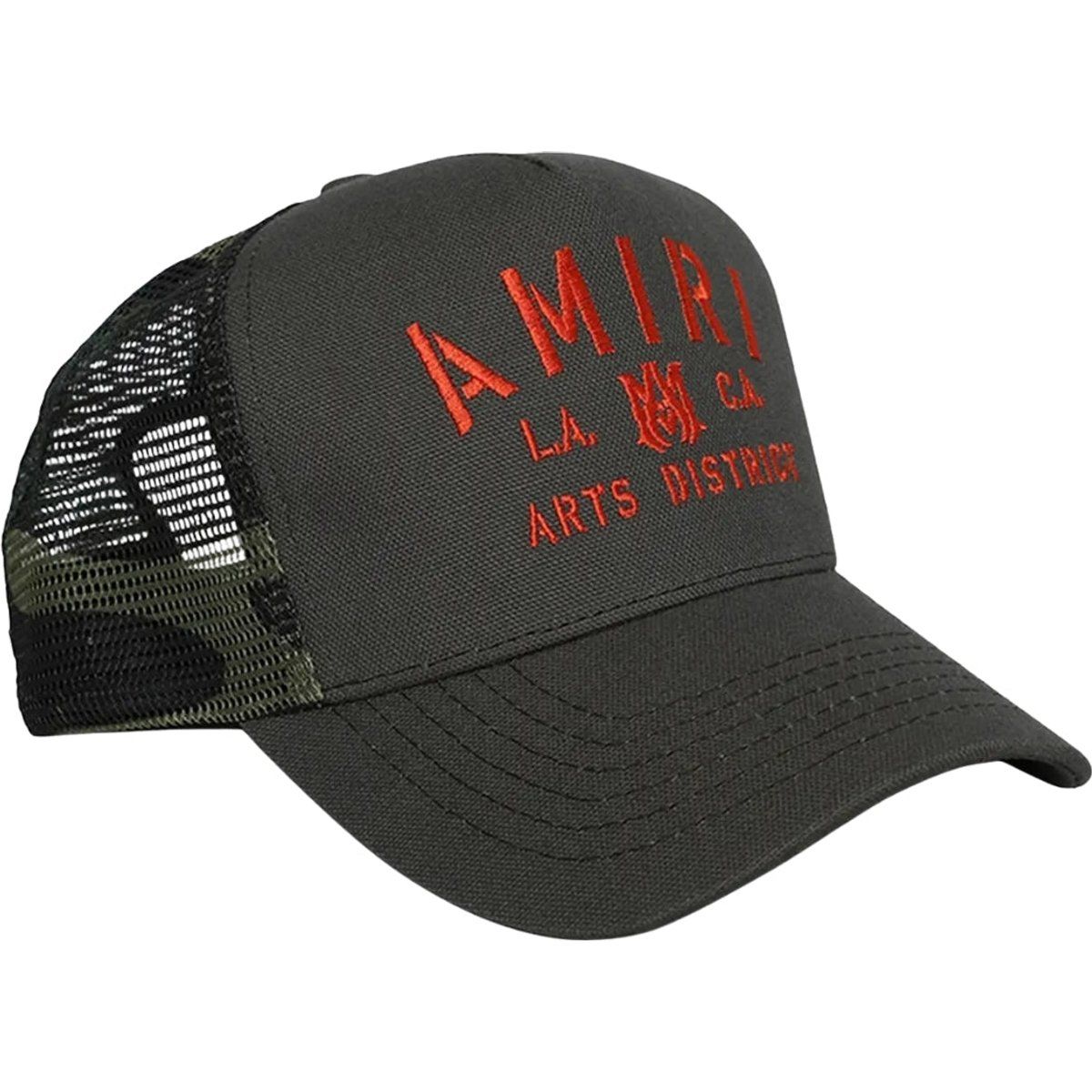 Amiri Stencil Logo Trucker Cap