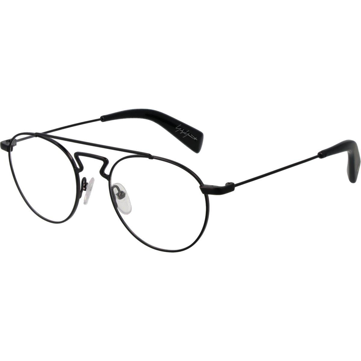Runde Brille im Aviator-Stil aus Metall