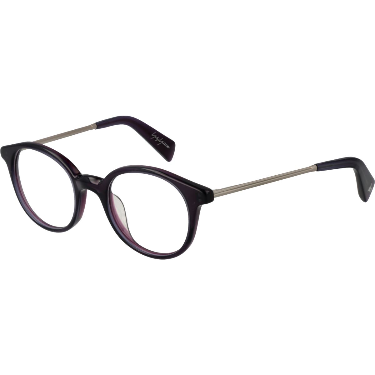 Runde Brille aus Materialmix