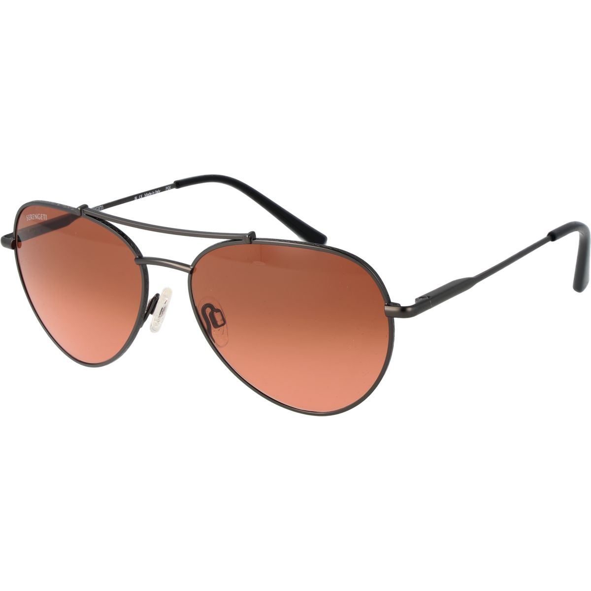 Klassische Pilotenbrille mit Doppelsteg