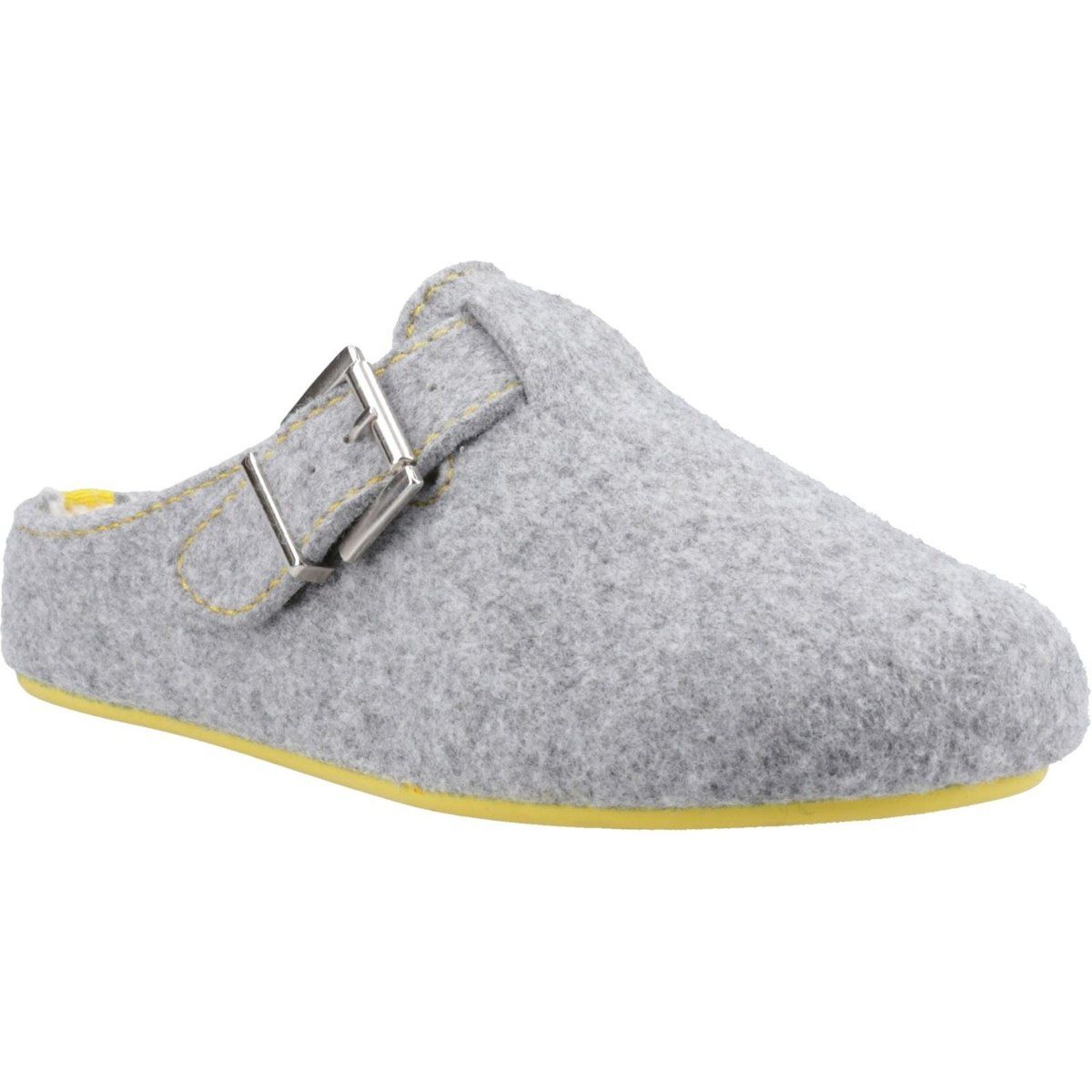 Hush Puppies Good 90% recyceltes RPET-Polyester Damen Hausschuhe in Grau