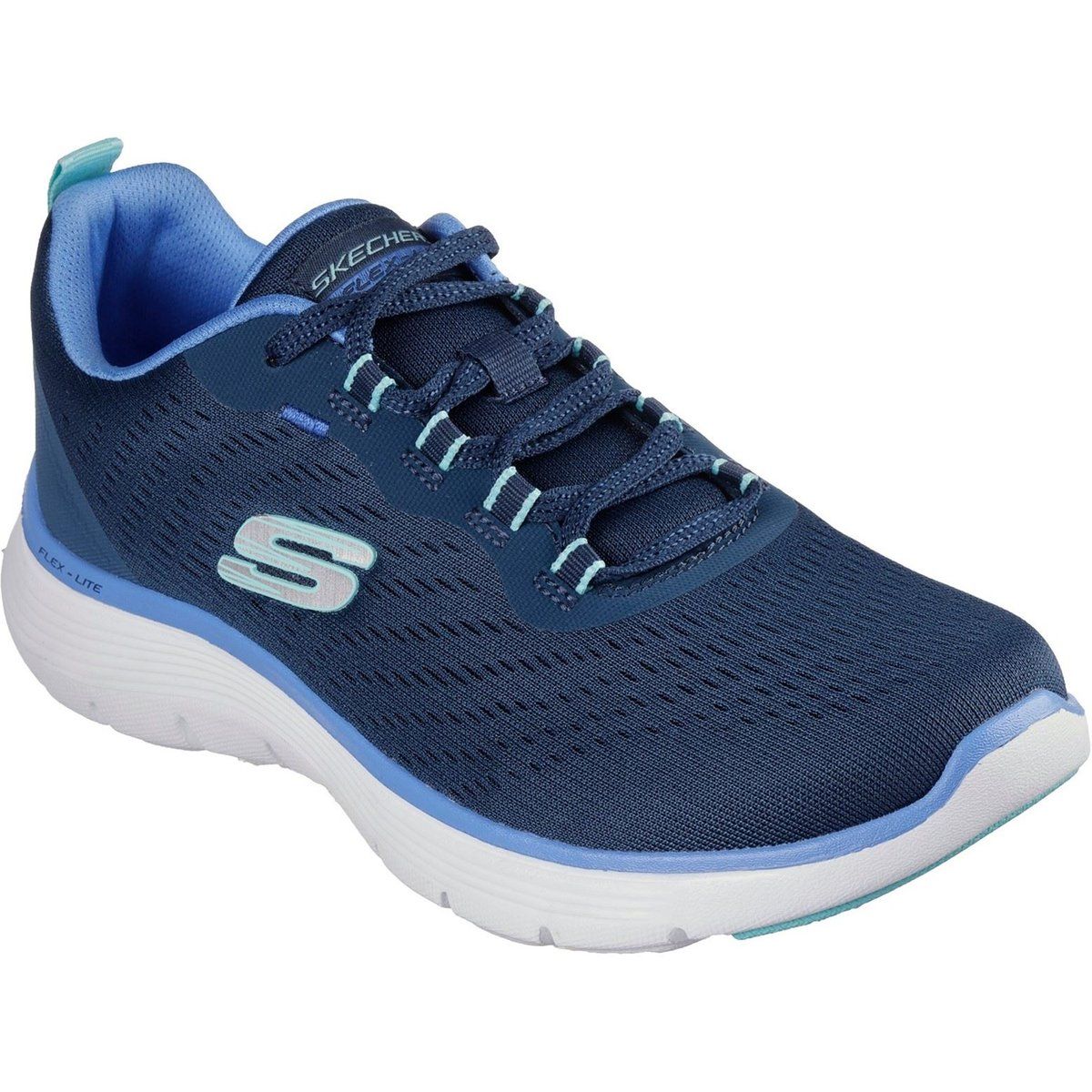 Skechers Flex Appeal 5.0 Damen Textile Marineblau/Blau Sneakers