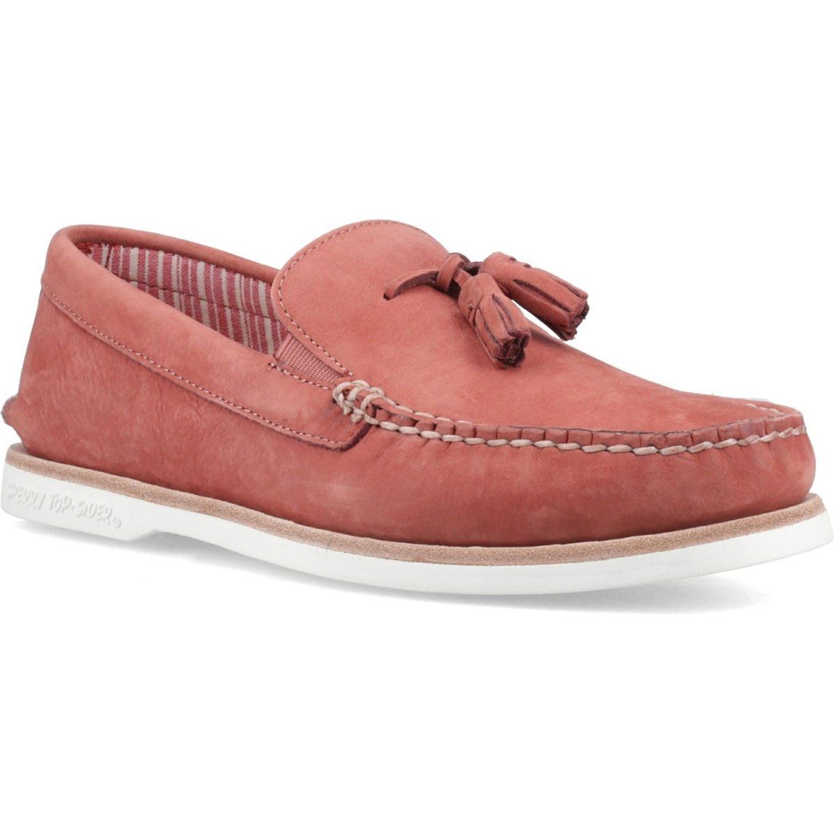 Sperry Authentic Original Herren Rote Leder Loafer