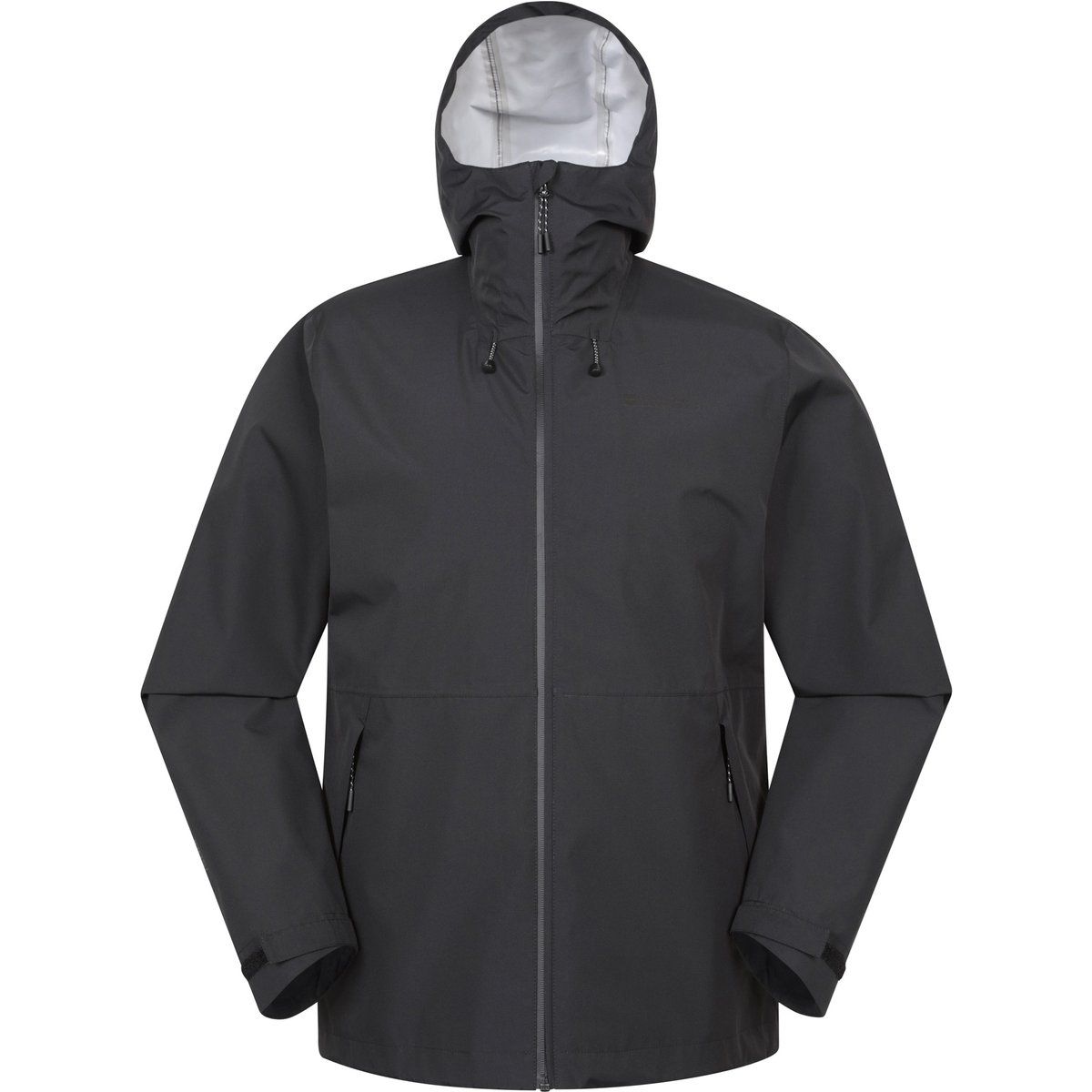 Mountain Warehouse - "Hill" Jacke, wasserfest Packable für Herren (Schwarz)