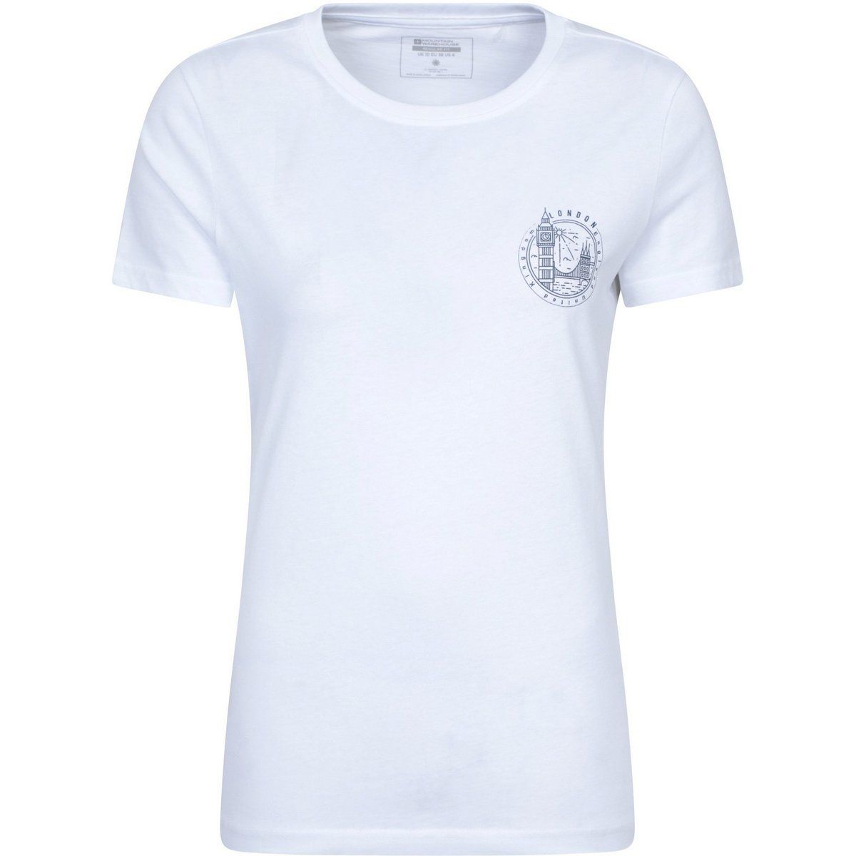 Mountain Warehouse - "London" T-Shirt für Damen kurzärmlig (Weiß)