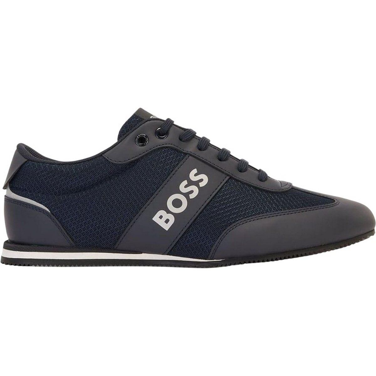 Herren Marineblauer Sneaker mit niedrigem Profil