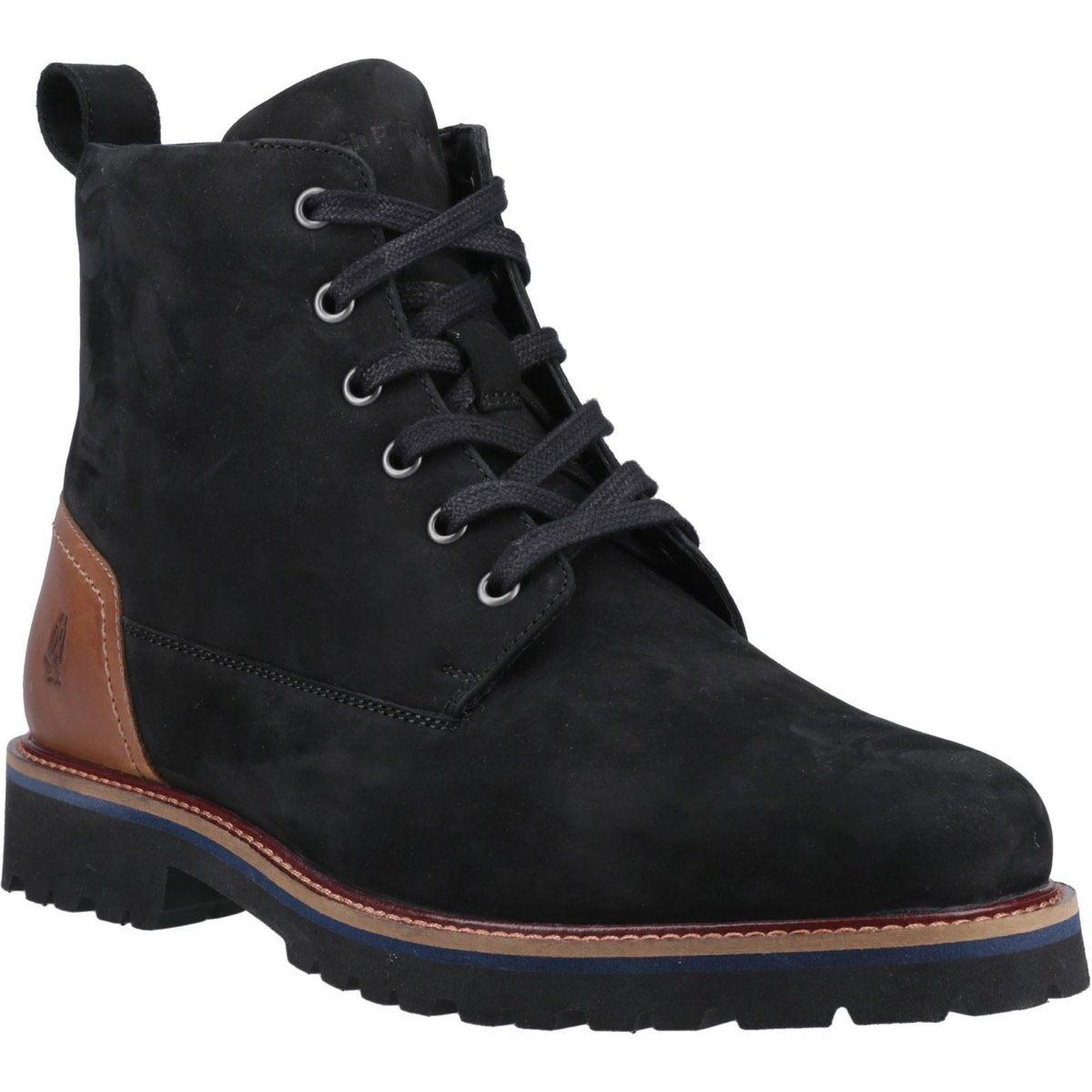 Hush Puppies Maguire Nubuck Herren Schwarze Stiefeletten