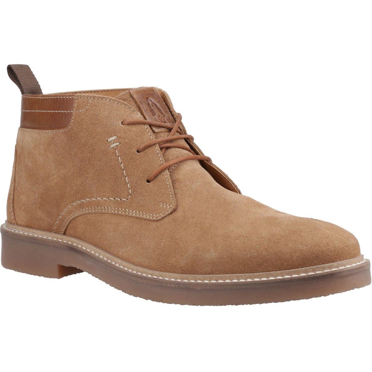Hush Puppies Gideon Wildleder Herren Tan Stiefeletten