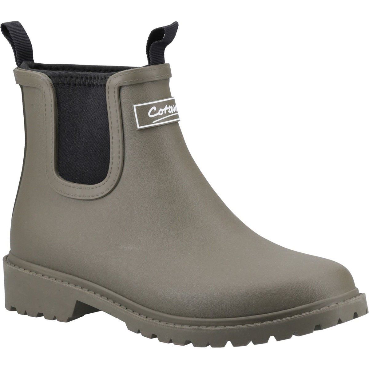 Cotswold Barton TPR+Neopren Damen Khaki Gummistiefel