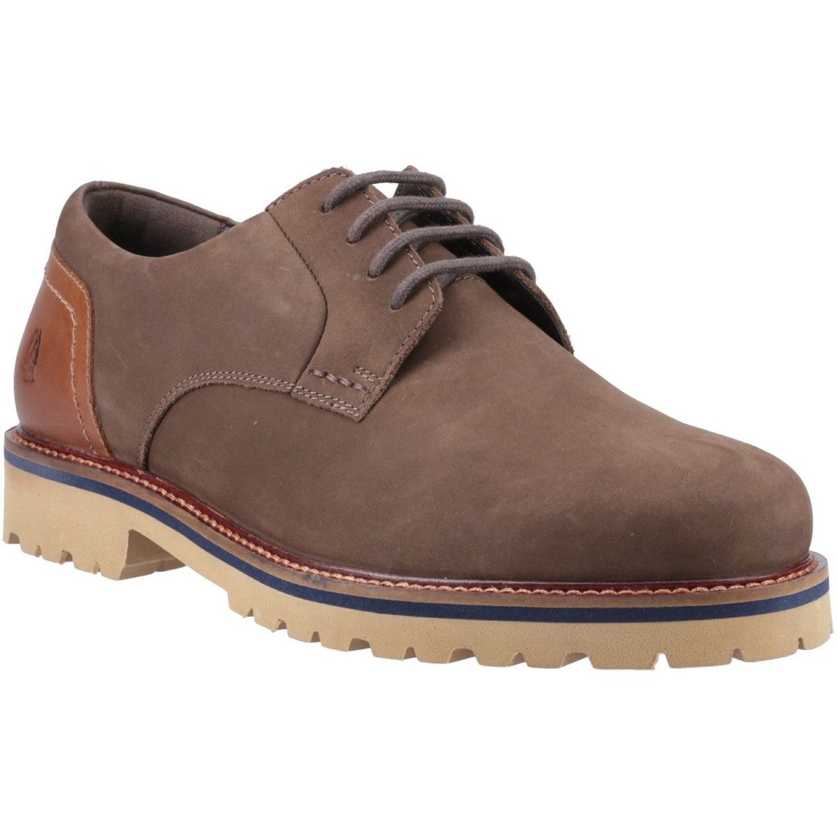 Hush Puppies Marcus Nubuk Herren Schnürschuhe Braun