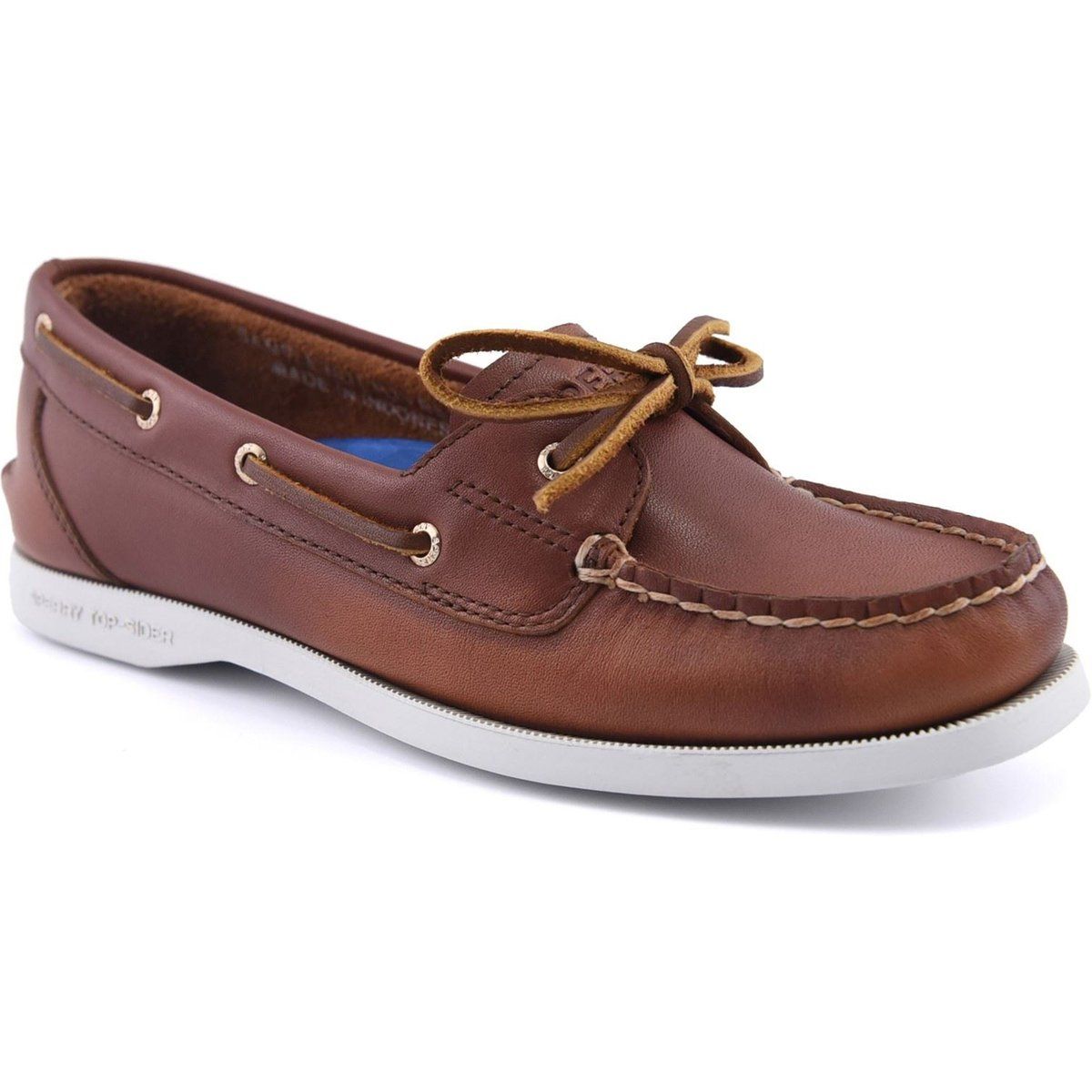 Sperry Authentic 1 Eye Lederschuhe Für Damen In Braun
