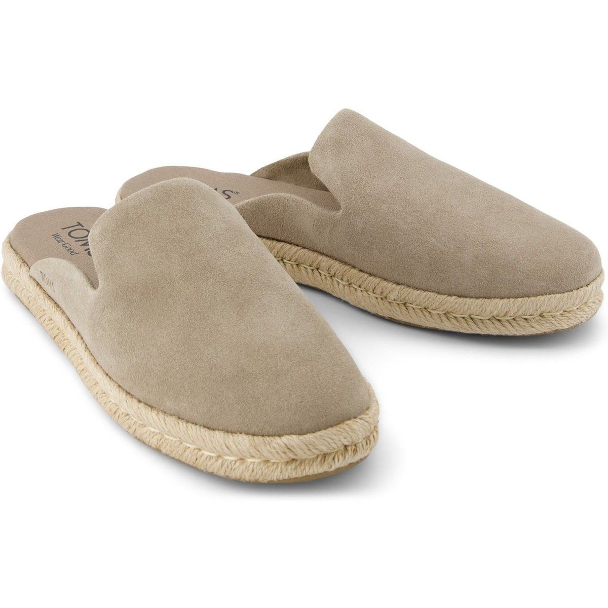 TOMS Santiago Mule Leder Damen Dune Mules