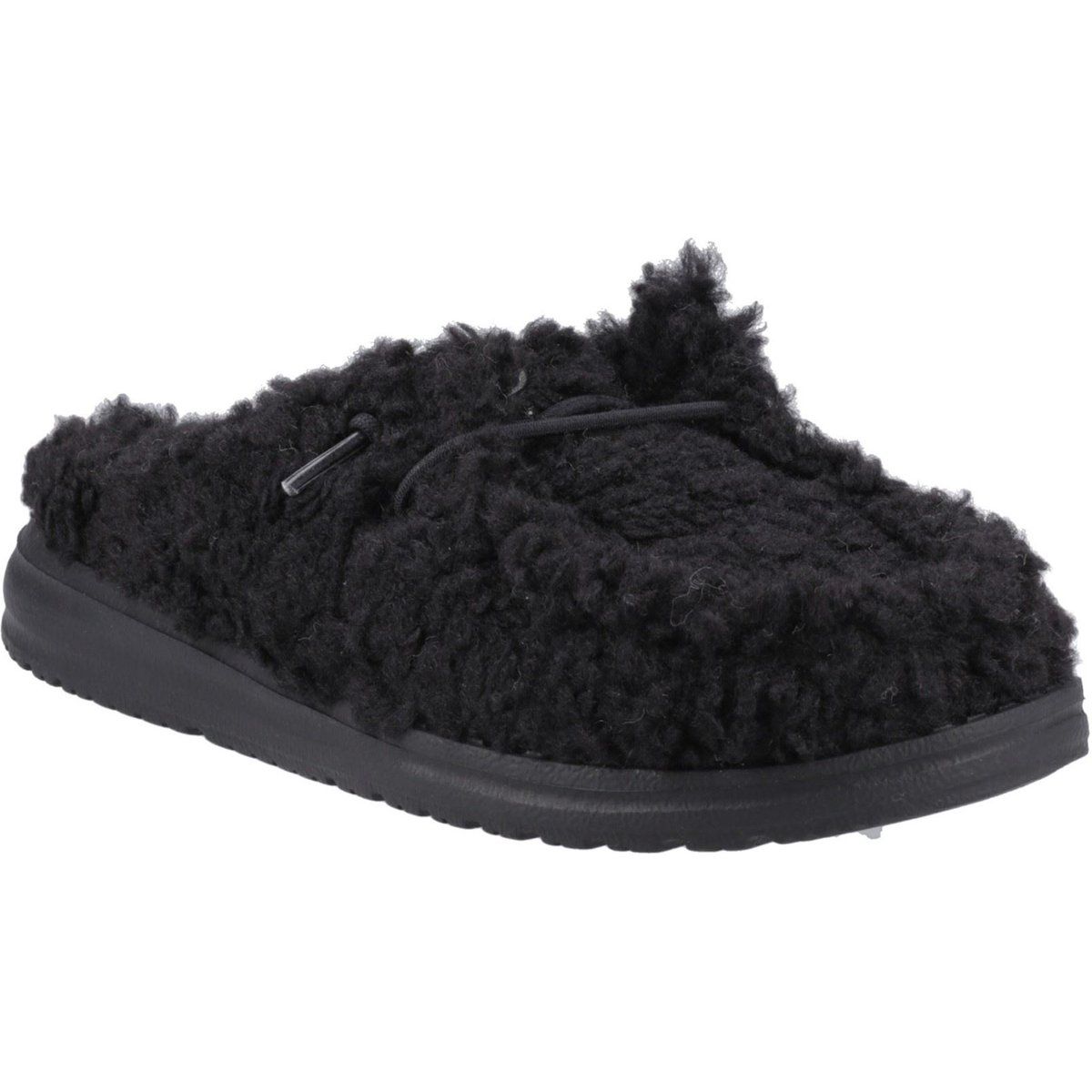 HEYDUDE Wendy Polyester Damen schwarze Mules