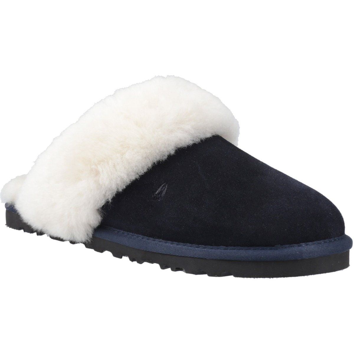 Hush Puppies Samantha Damen Hausschuhe aus Wildleder in Marineblau