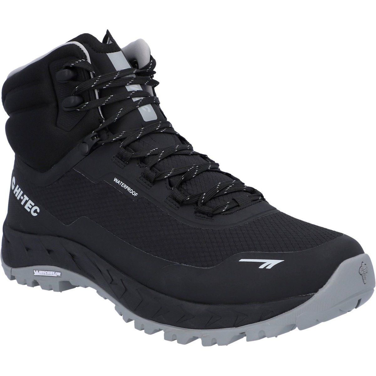 Hi-Tec ALTITUDE LITE MID WP Polyester Herren Wanderschuhe in Schwarz/Ultimate Grey