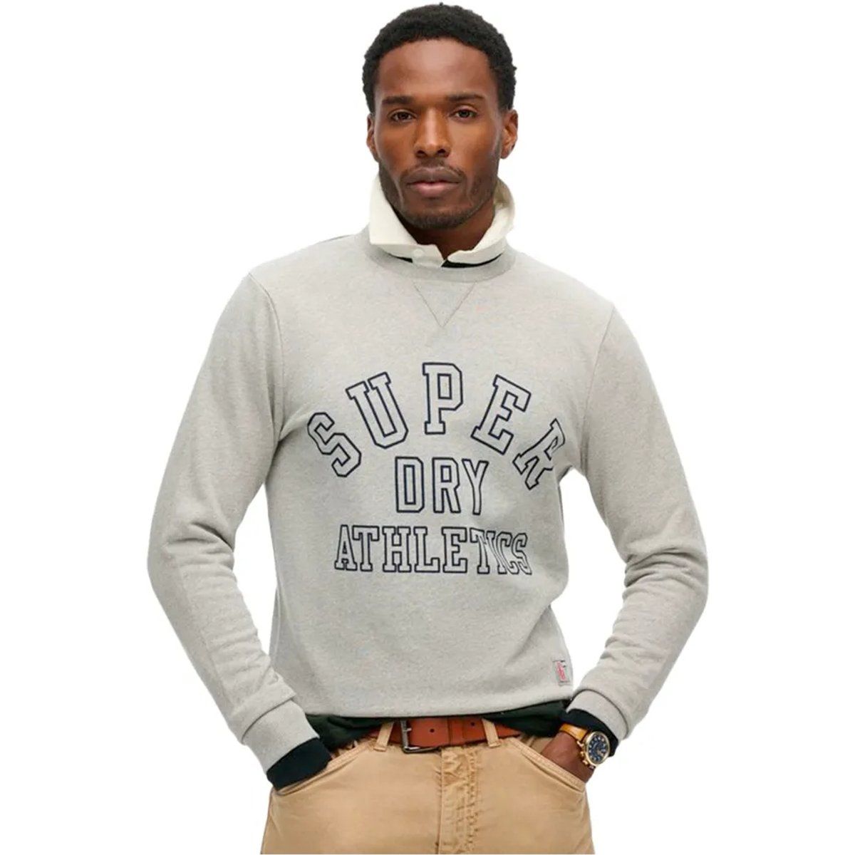 Sportliches Sweatshirt mit College-Grafik