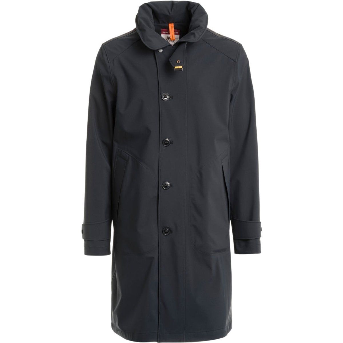 Herren-Longline-Trenchcoat mit Knöpfen