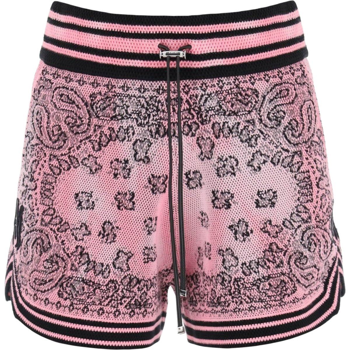 Basketballshorts Strick mit Bandana-Muster