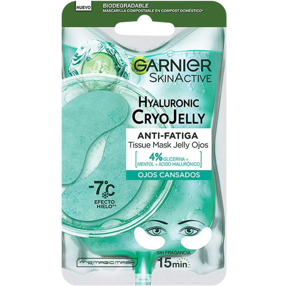 Hyaluronische Cryo Jelly Augenmaske