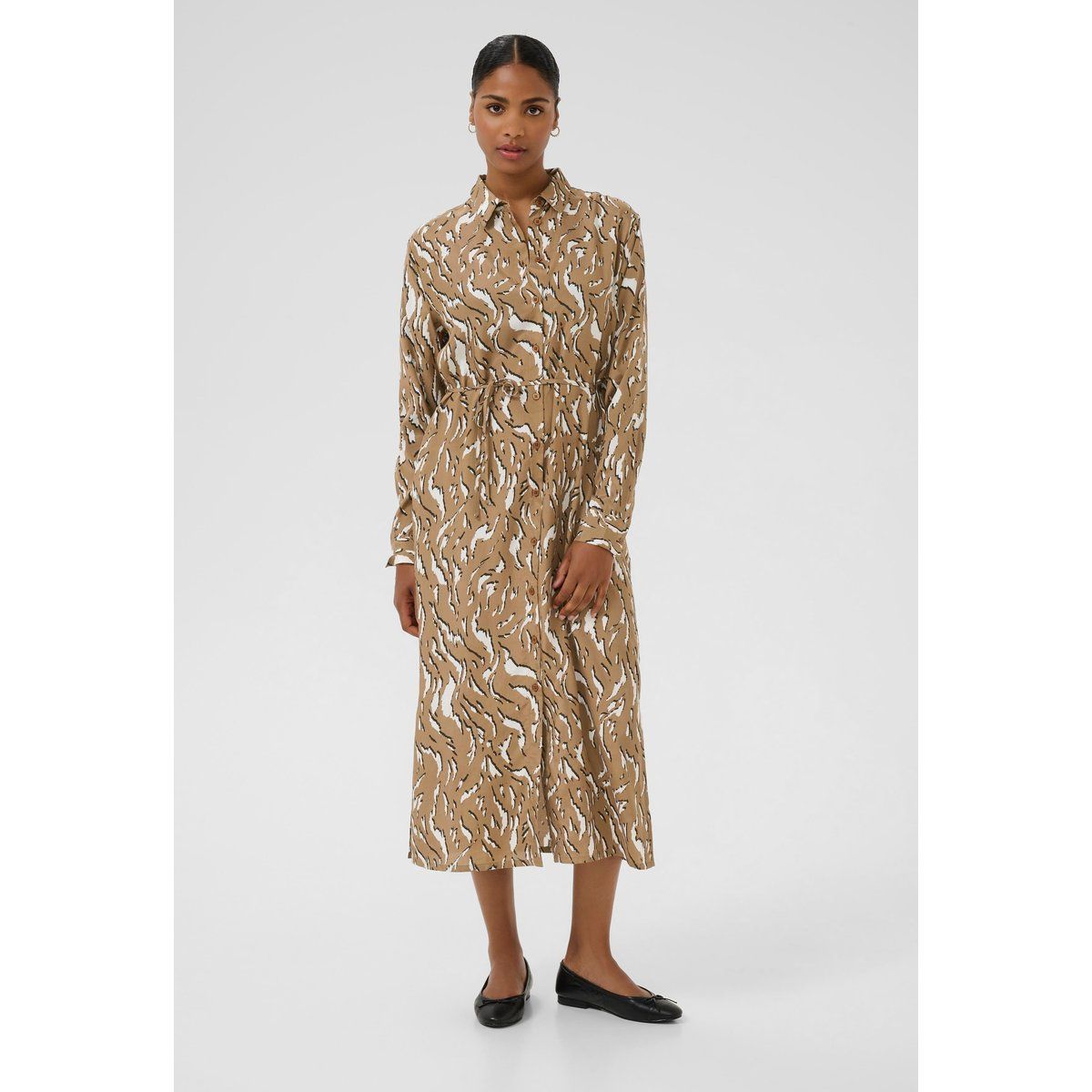 Kleid KAmille Loose fit black brown