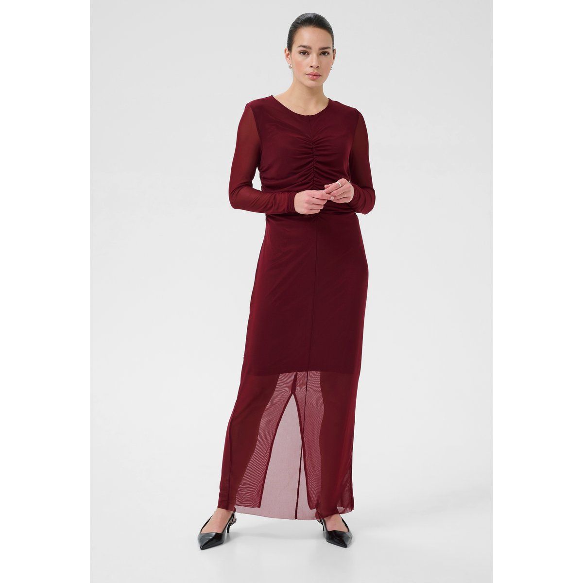 Kleid KAchai Slim fit bordo