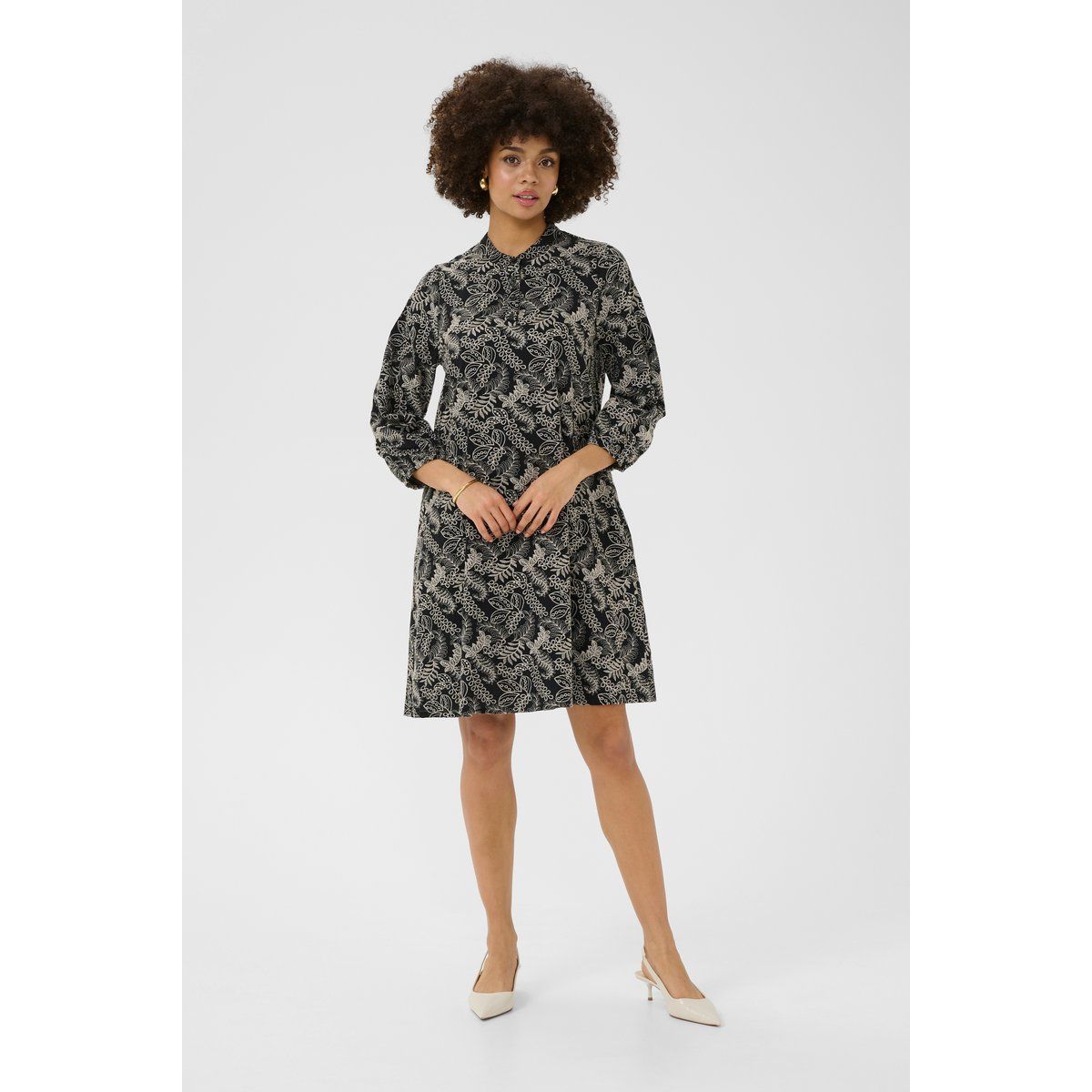 Kleid CUtaylar A-shape black offwhite