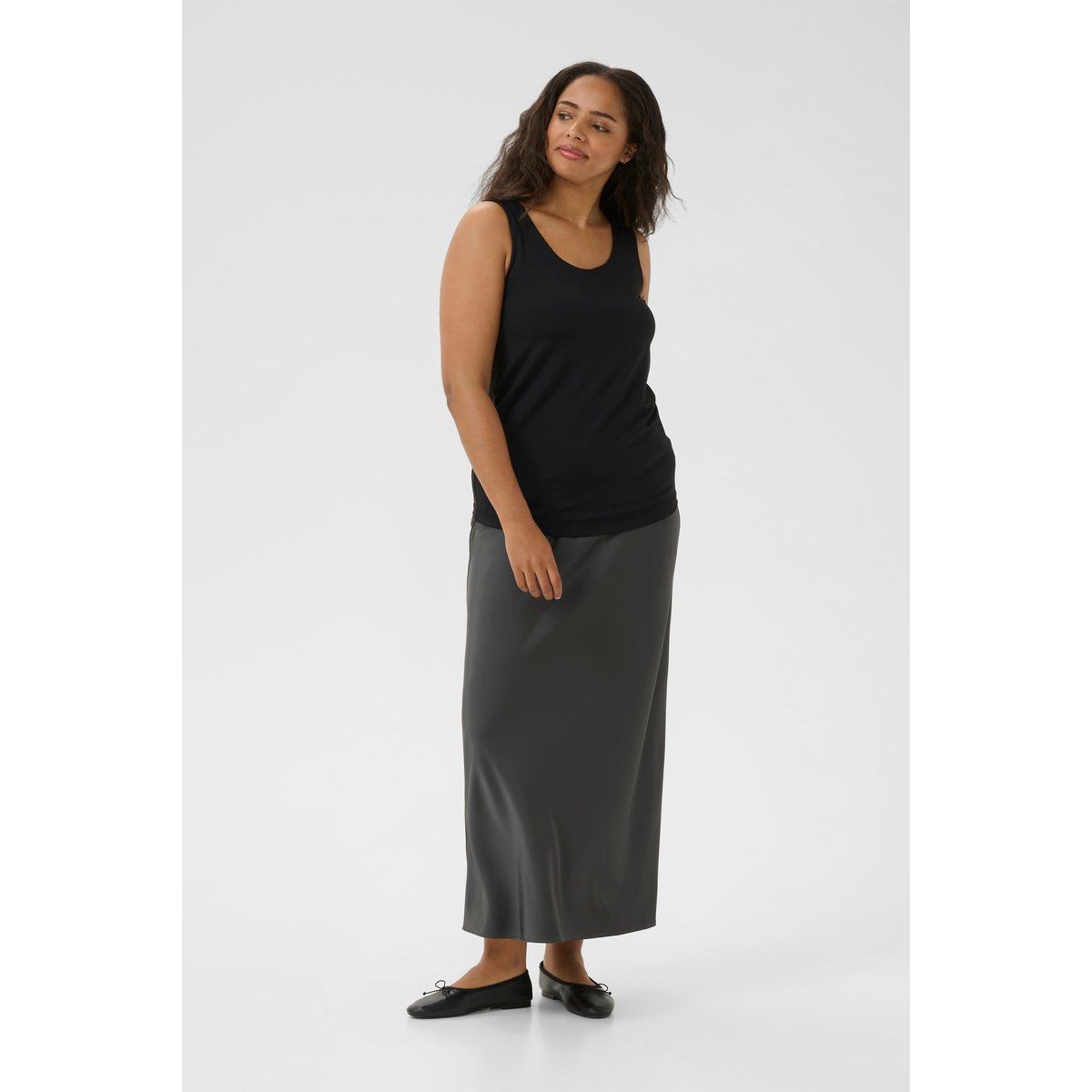 Ärmelloses figurbetontes Jersey Tanktop